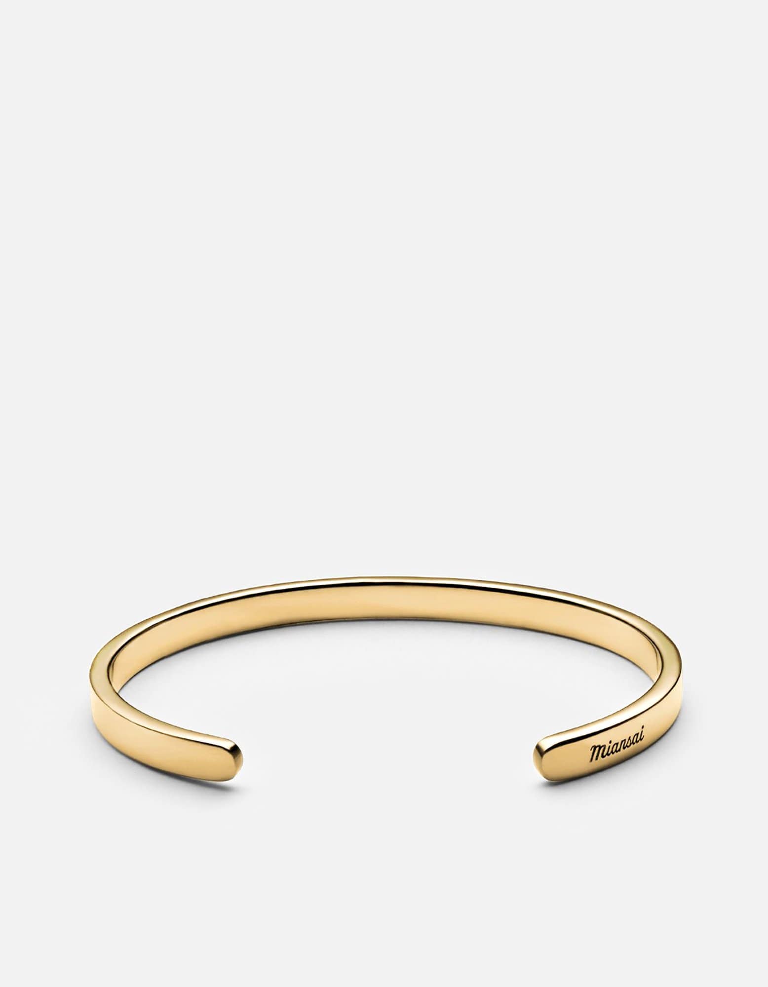 Elegant Gold Singular Cuff Bracelet for Women - Perfect for Weddings, Parties & Special Occasions