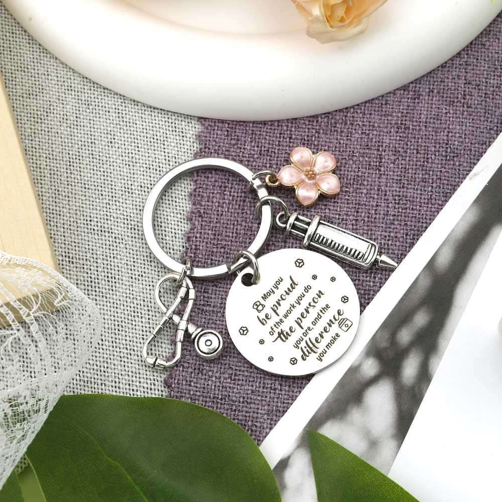 Best Nurse Graduation Gifts for Women - IFFMU Nursing Appreciation Keychain | Perfect for Nurses Week, Clinicals & Healthcare Professionals
