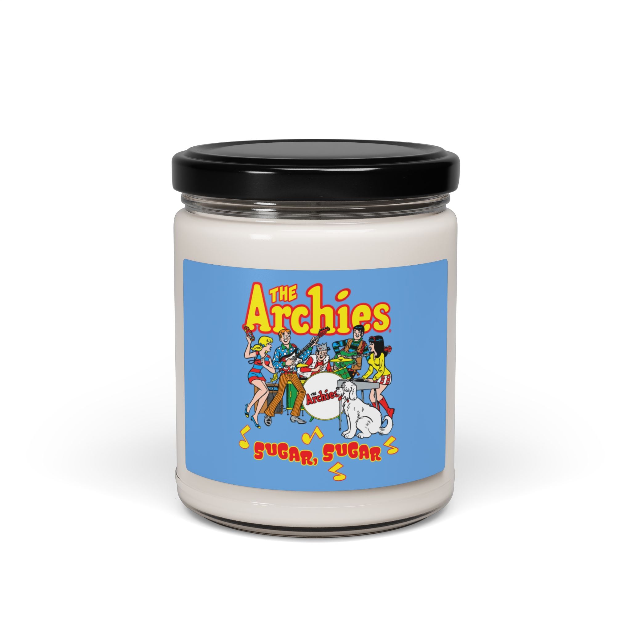 The Archies Sugar, Sugar Scented Soy Candle - 9oz Aromatherapy Candle for Relaxation, Home Decor & Gift Giving