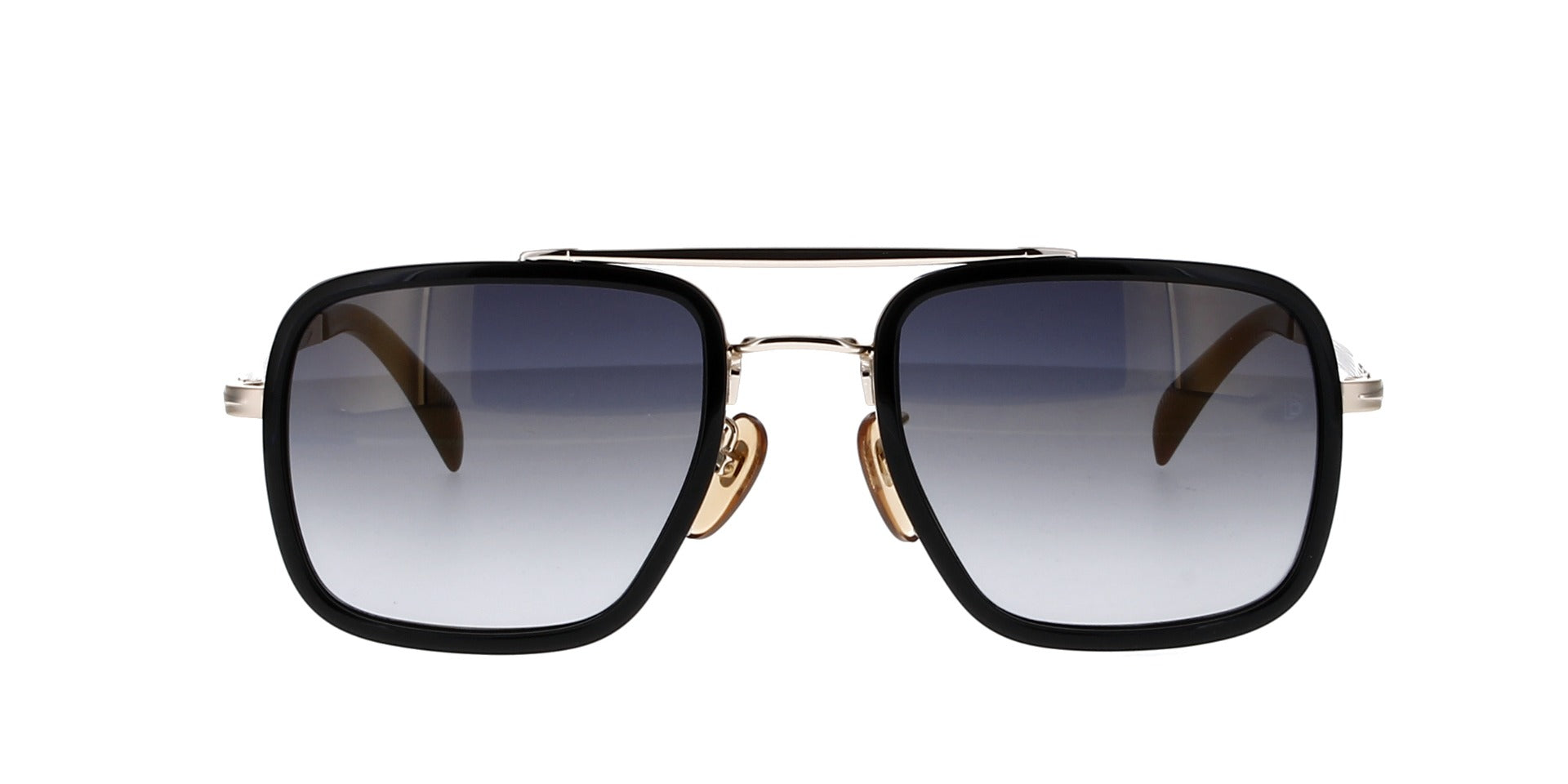 David Beckham DB7002/S Men's Sunglasses - Polarized UV Protection Aviator Style for Driving, Outdoor Sports & Fashion