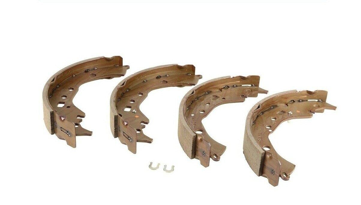 Scion iQ xD Toyota Corolla Prius C Rear Drum Brake Shoe Set - High Performance Replacement Brake Shoes for Smooth & Safe Stopping - Perfect for City Driving & Daily Commutes
