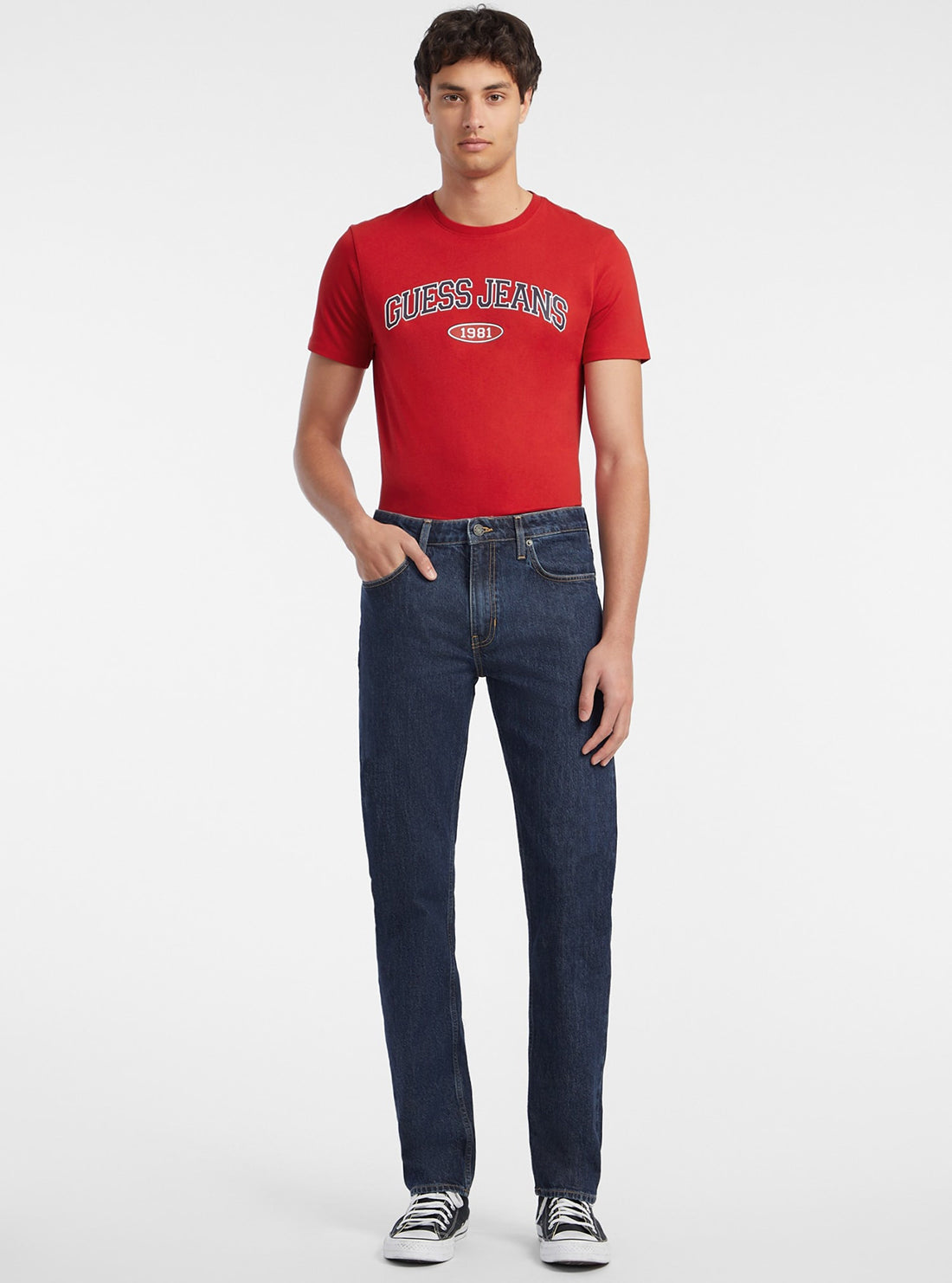Guess G16 Straight Leg Jeans for Women - Classic Blue Denim Pants with Stretch | Perfect for Casual Wear, Office & Date Nights