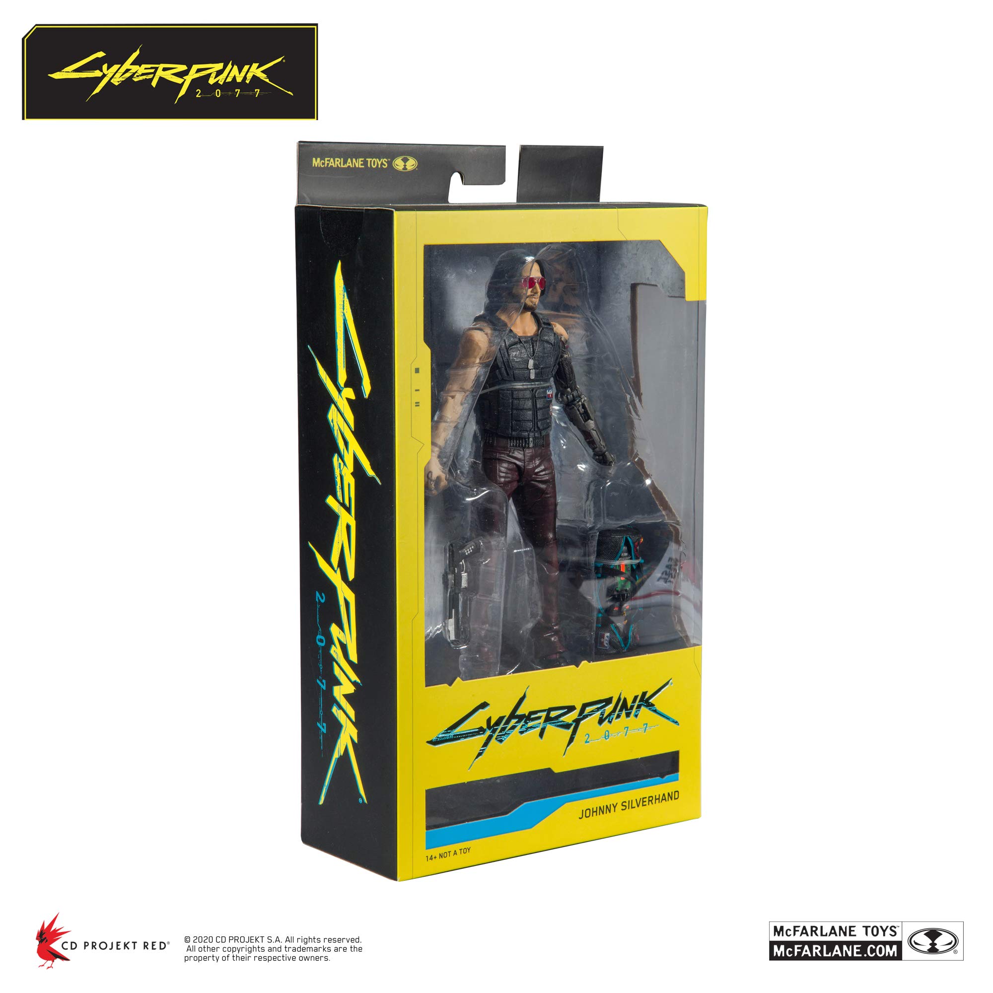McFarlane Toys Cyberpunk 2077 Johnny Silverhand Collectible Action Figure - 7