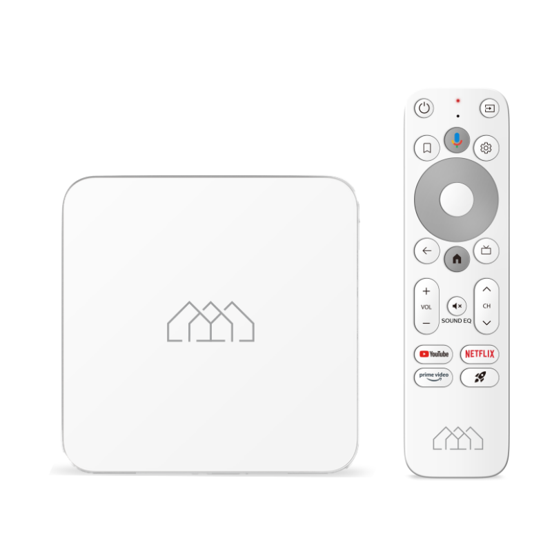 4K Ultra HD Streaming Media Player Box - Watch Movies, Play Games & Stream Shows | Perfect for Home Entertainment & Smart TV Setup