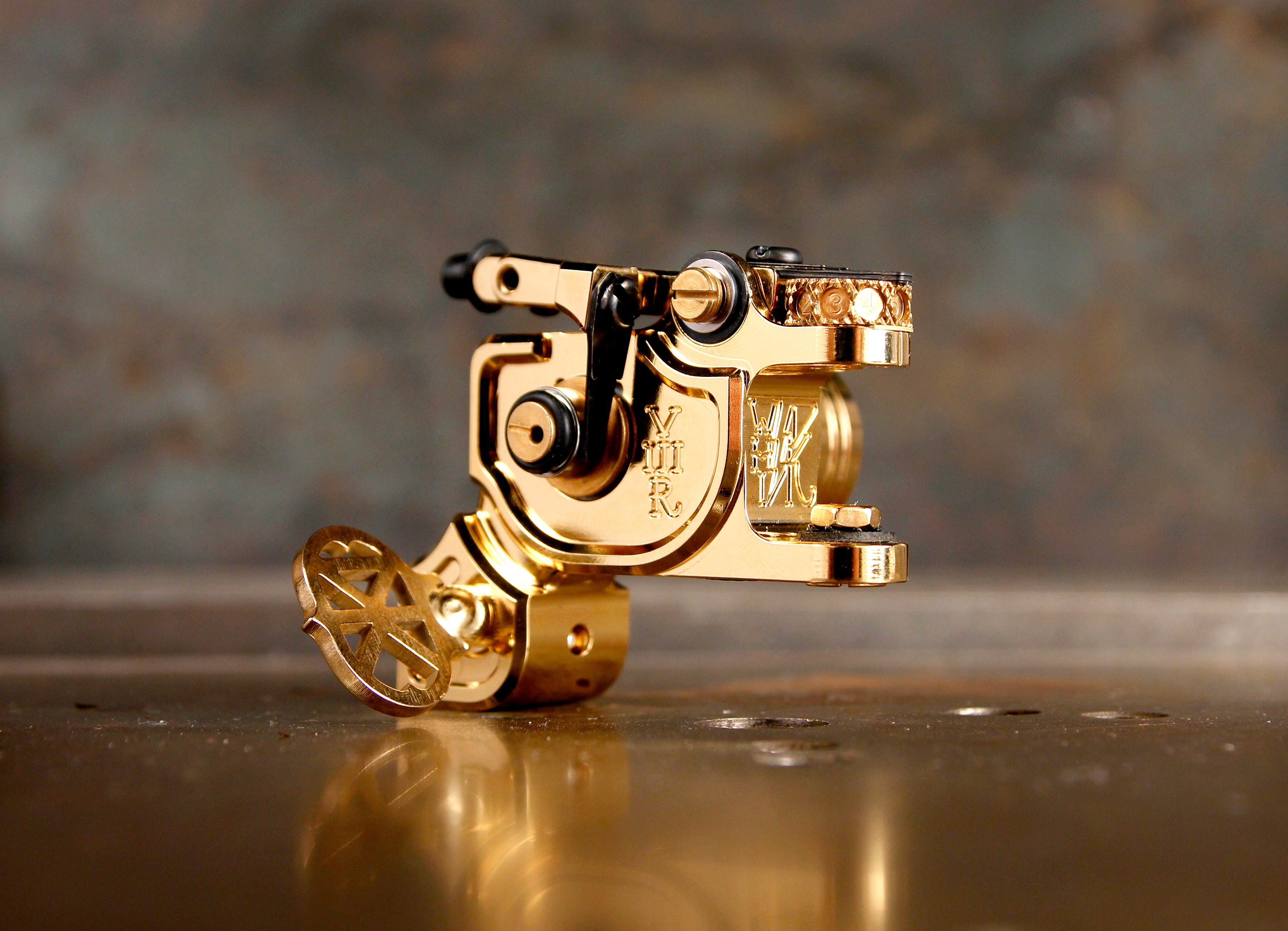 Dan Kubin Gold on Gold V3R Sidewinder - Premium Handmade Jewelry for Men & Women | Perfect for Weddings, Anniversaries & Special Occasions