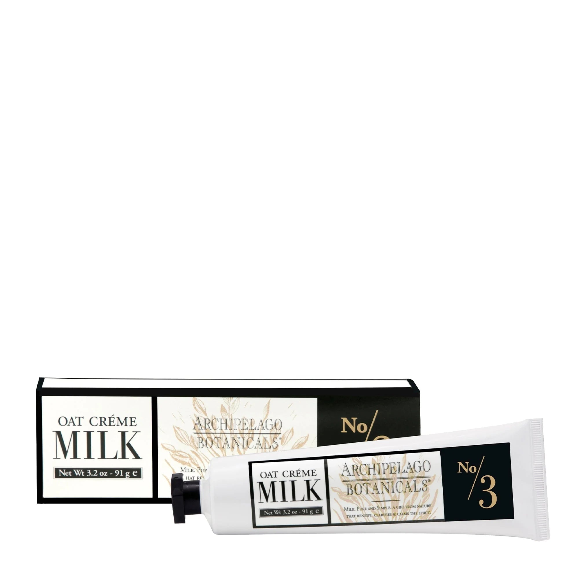 Organic Oat Milk Hand Cream 3.2oz - Ultra Moisturizing & Nourishing for Dry Skin - Perfect for Winter Care, Office Use & Travel