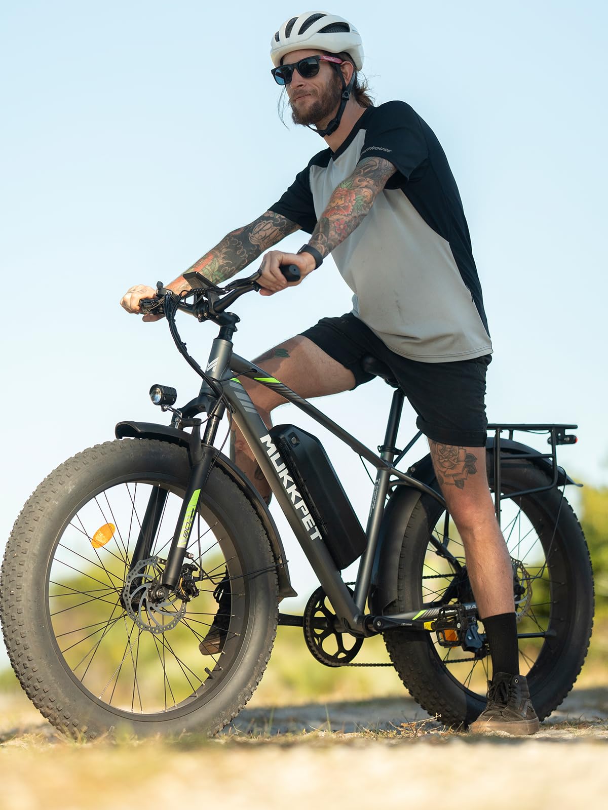 1500W Peak 25MPH Electric Bike for Adults - 65 Mile Range, 26