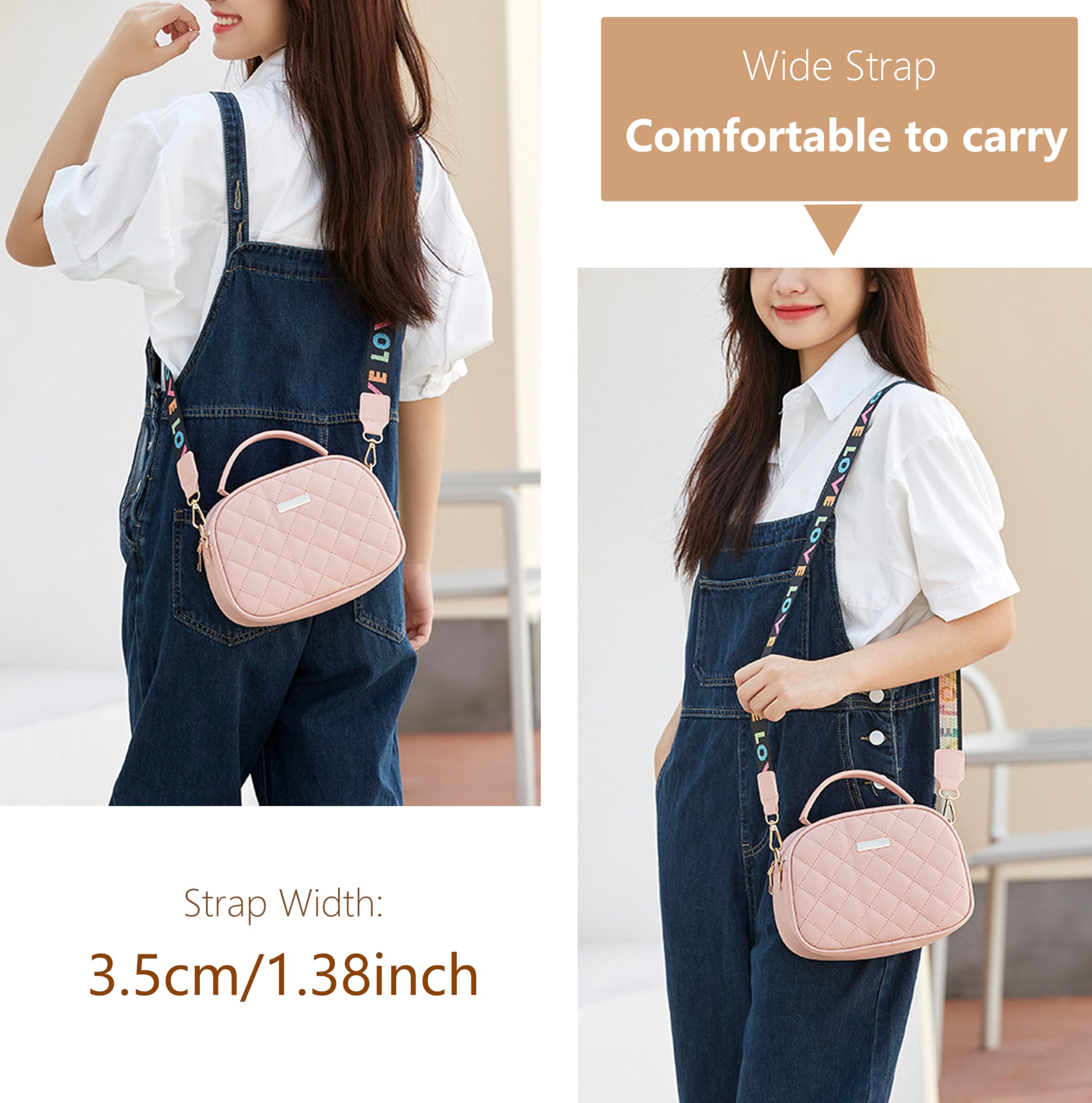 PORT&LOTUS Women's Small Handbags - Stylish Top Handle & Crossbody Purse for Everyday Use, Work, and Date Night | Fashionable Shoulder Bag for Women
