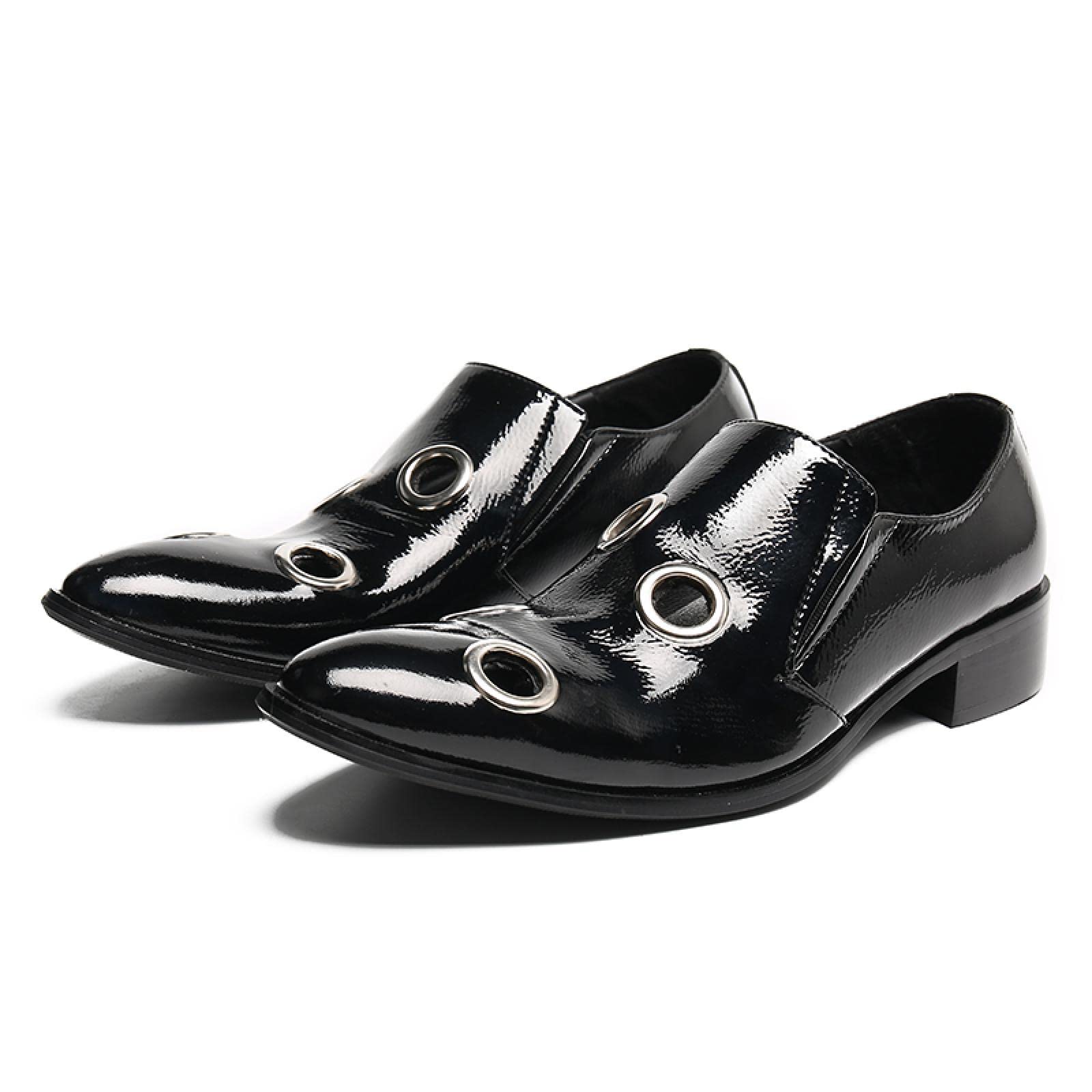 Cherivery Men's Pointed Leather Shoes - Korean Fashion for Parties & Weddings