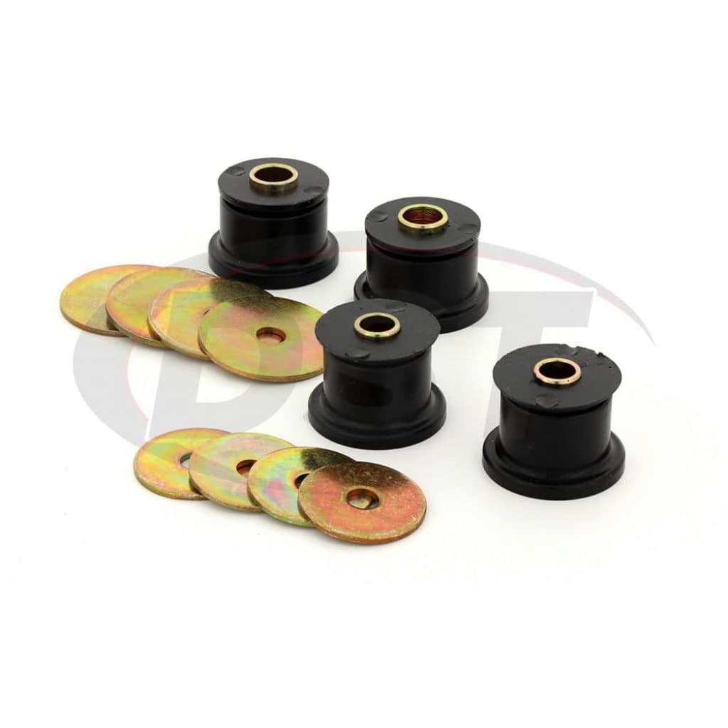 Energy Suspension Performance Sub-Frame Bushing Set for 1990-1994 Mitsubishi Eclipse (Black) | 5.4105G | Improves Handling & Reduces Vibration for Street & Track Use
