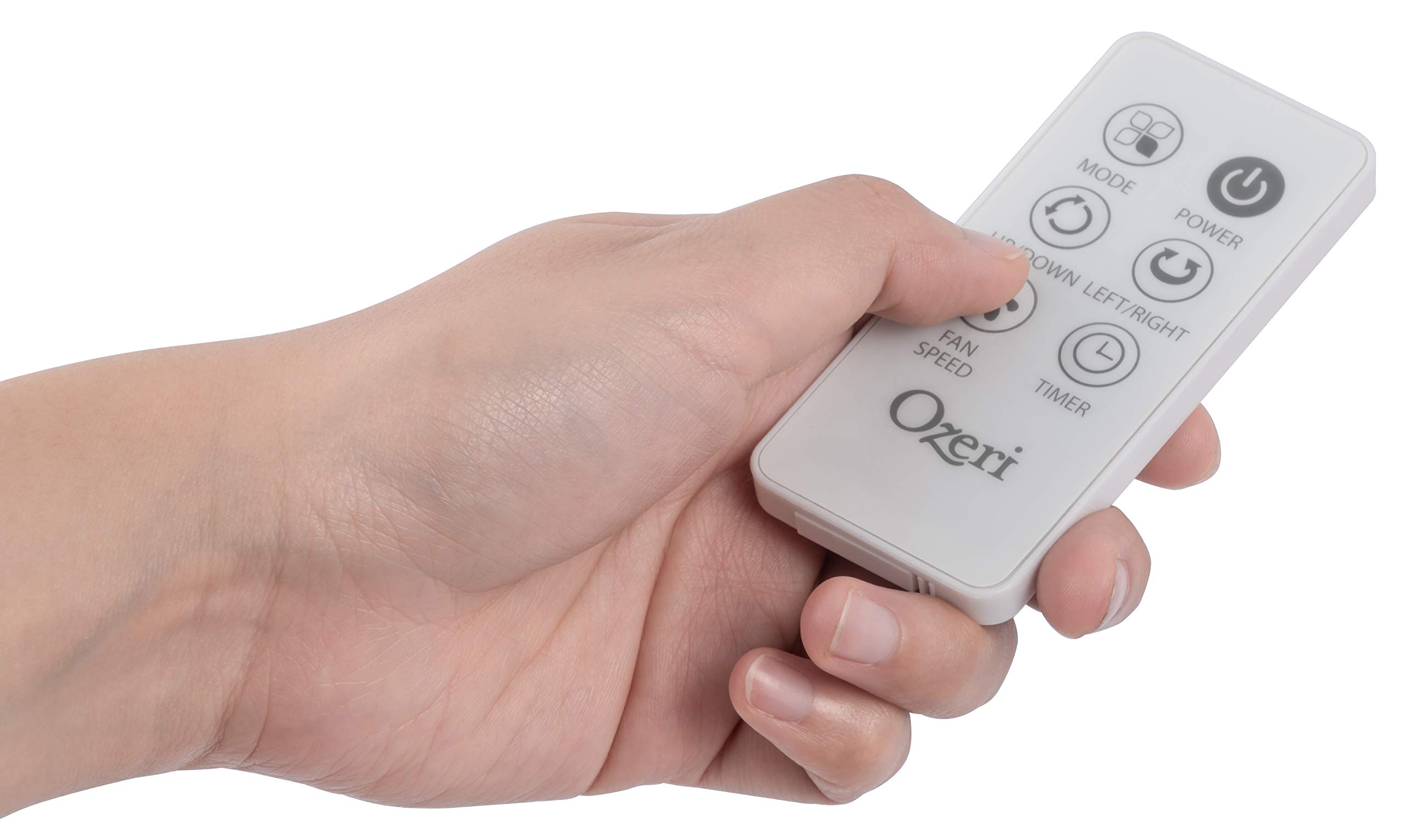 Ozeri 360 Duo Tower Fan with Dual Oscillation - Powerful Quiet Cooling for Home, Office & Bedroom