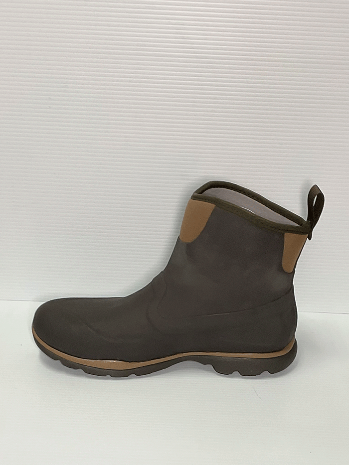Muck FRMC 900 Men's Excursion Pro Mid Boot - Waterproof Hunting & Work Boots for Outdoor Activities (Bark/Otter) - Ideal for Hiking, Farming, and Wet Conditions