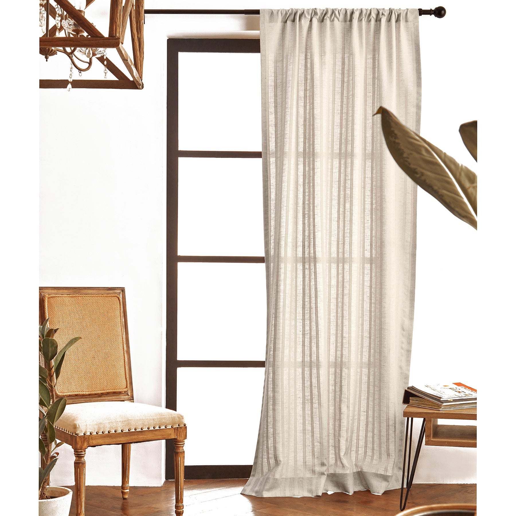 Zoe Curtain - Elegant Window Drapes for Living Room & Bedroom - Blackout & Sheer Options for Home Decor