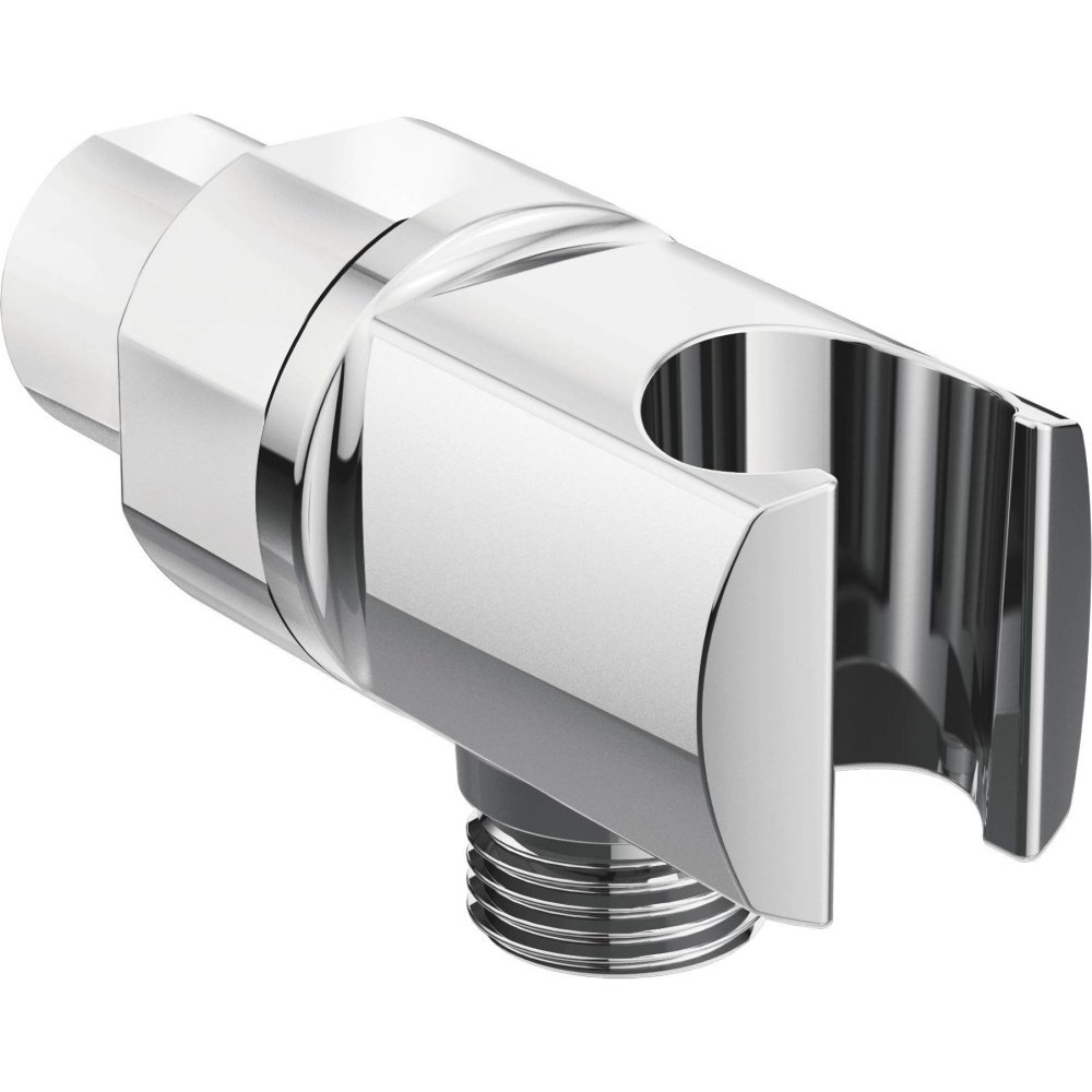Moen A701 Chrome Handheld Shower Mounting Bracket for Shower Arm - Universal Fit for Bathroom & Shower Renovation, Perfect for Home Spa Experience