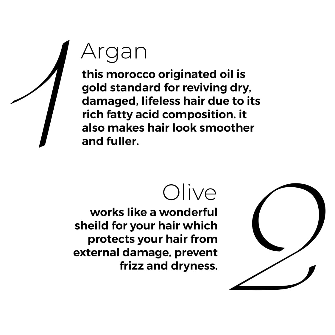Brillare 100% Pure Argan Hair Oil with Olive & Sunflower Oils - Natural Treatment for Dry, Frizzy Hair - 100ml Bottle - Perfect for Daily Hydration, Split Ends Repair & Hair Shine Enhancement