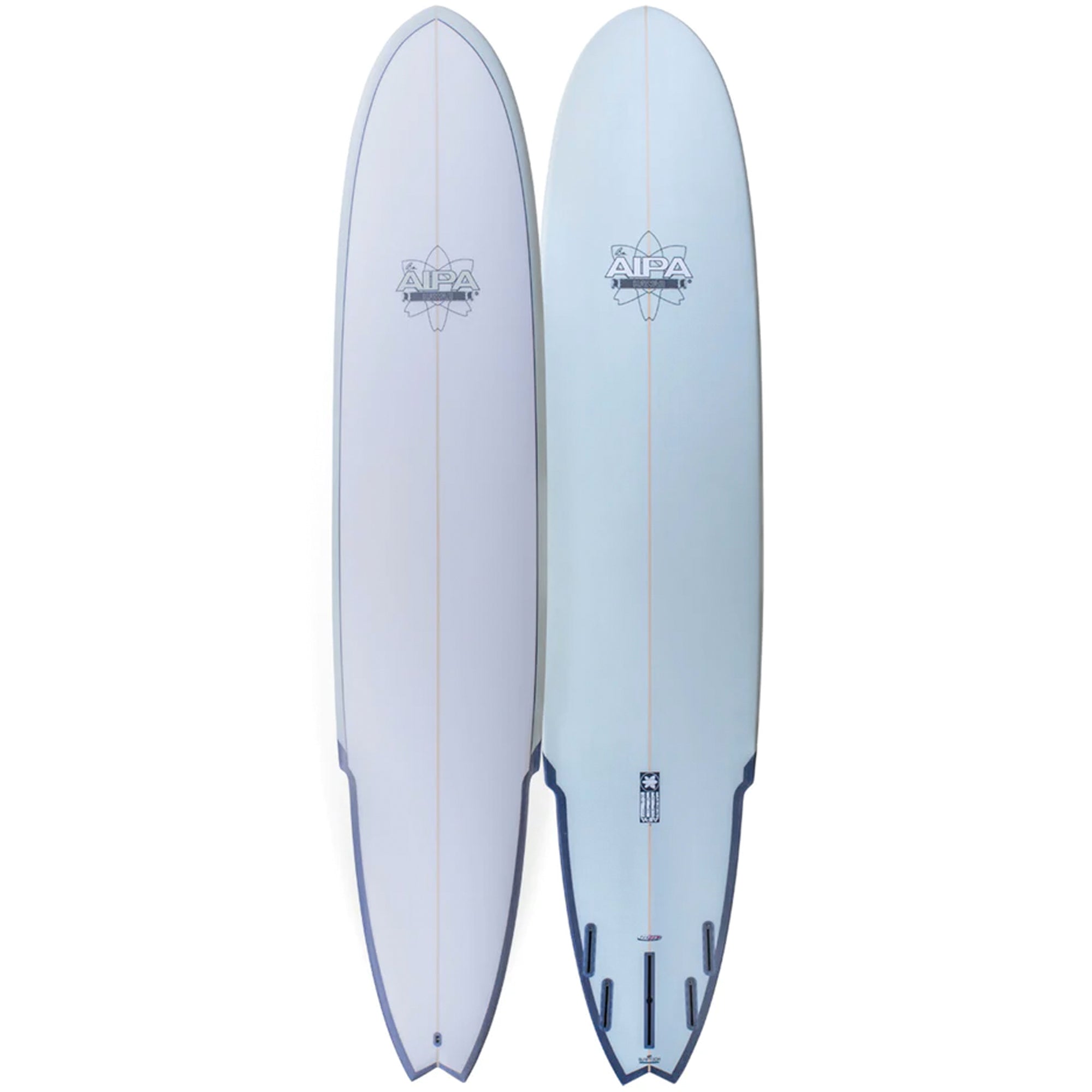 Aipa Big Brother Sting Fusion HD 9'0 Surfboard with Futures Fins - Perfect for Big Wave Surfing and Performance Riding
