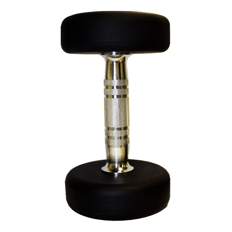 Premium Troy VTX Round Urethane Dumbbells (#XD U) - Durable Home Gym Equipment for Strength Training & Weightlifting Workouts