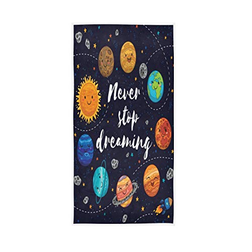 Cartoon Solar System Pattern