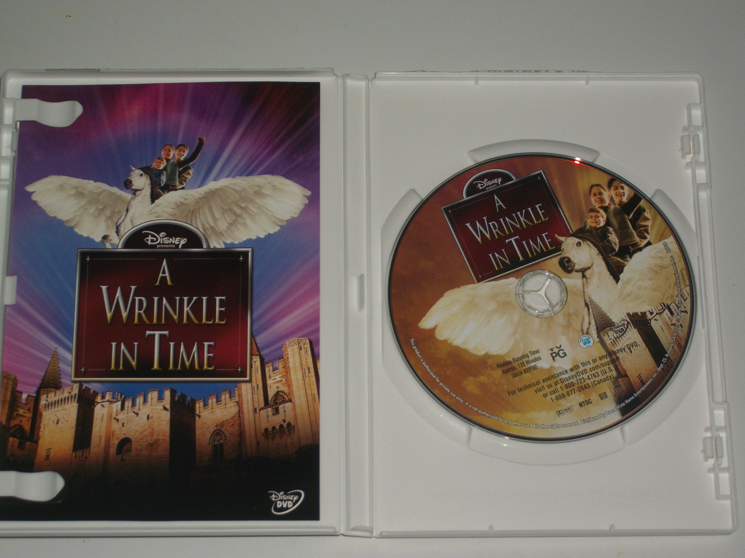 A Wrinkle in Time DVD by Buena Vista Home Video - Perfect for Family Movie Nights & Sci-Fi Fantasy Lovers