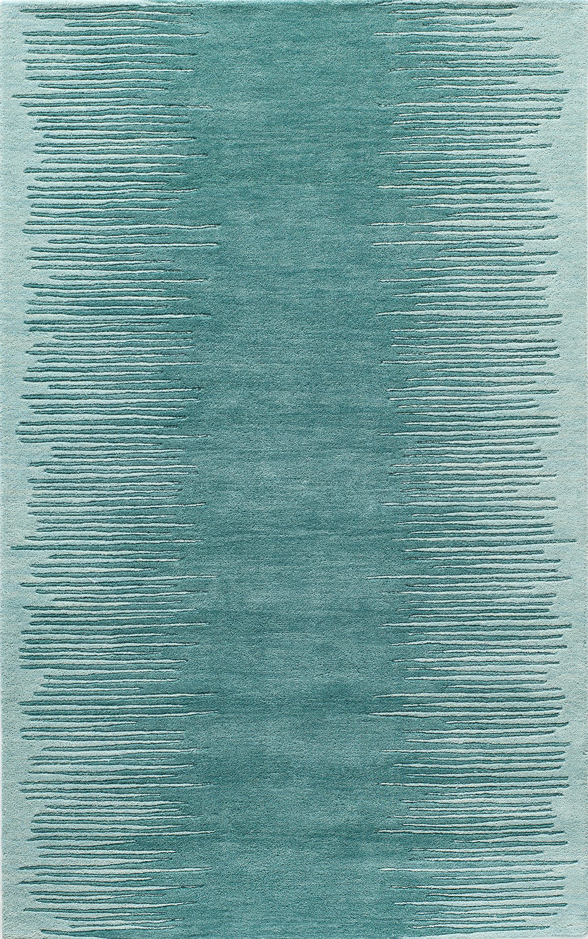 Momeni Delhi Collection 5' x 8' Aqua Area Rug - Soft Modern Living Room Rug, Bedroom Carpet for Home Decor