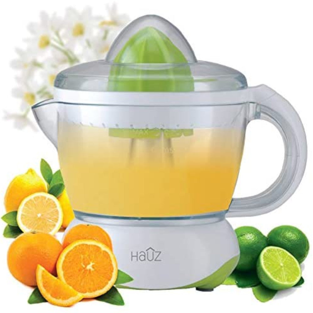 HAUZ ACJ418 Electric Citrus Juicer 700ml - Automatic Orange Lemon Squeezer with Large Capacity - Perfect for Breakfast, Juice Bars & Healthy Living