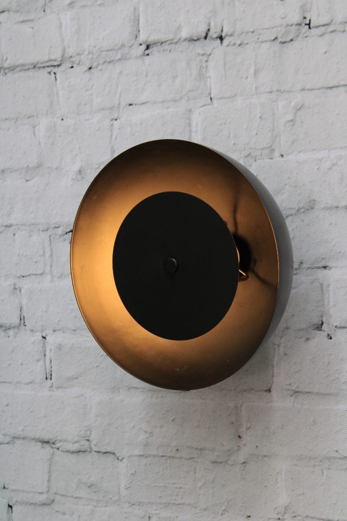 Modern Dome Disc Wall Light - Sleek LED Sconce for Bedroom, Living Room & Hallway - Energy Efficient Indoor Lighting Fixture
