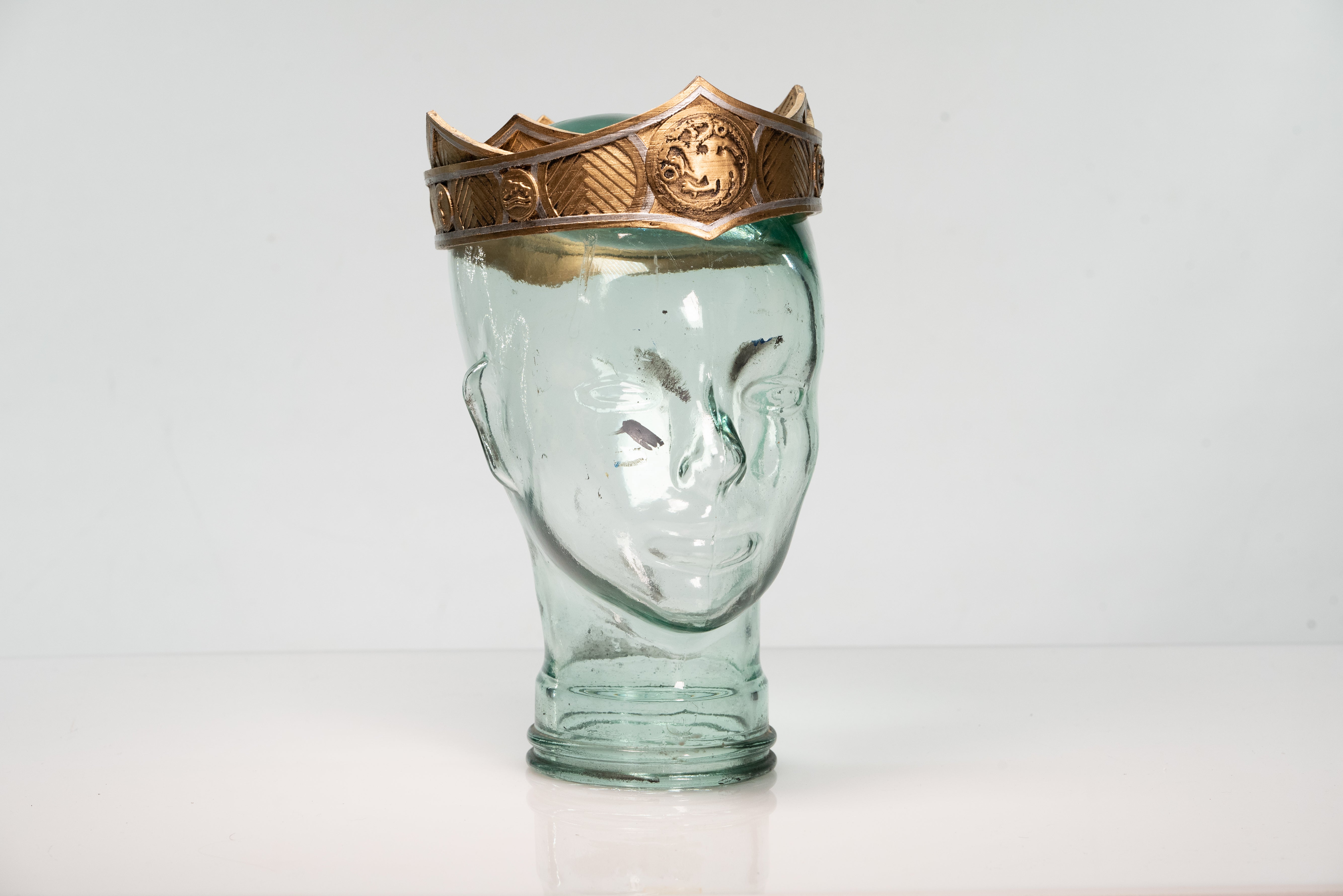 Dragonlord Dynasty Crown - House of the Dragon Inspired Medieval Fantasy Cosplay Costume Accessory for Halloween, Renaissance Fairs & Game of Thrones Themed Parties