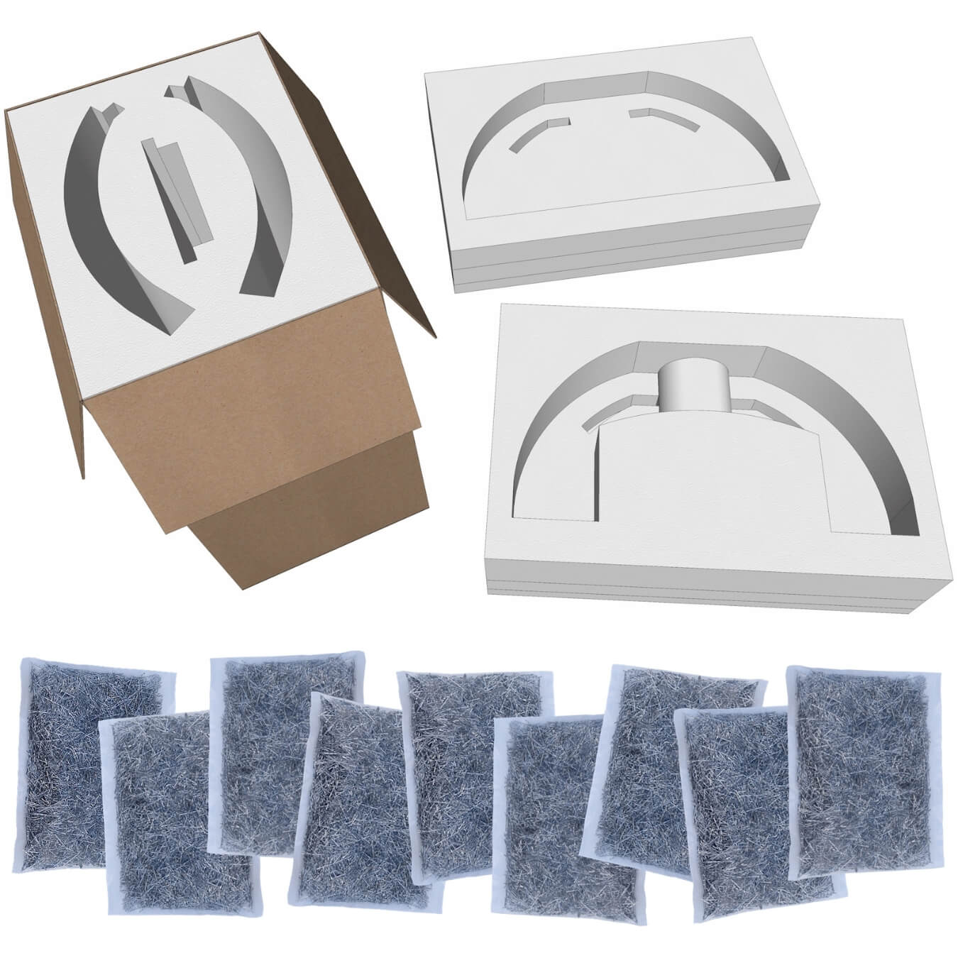 Premium Cortile Barile Foam Pizza Oven Molds - Perfect for Home Baking, DIY Pizza Making & Professional Kitchen Use