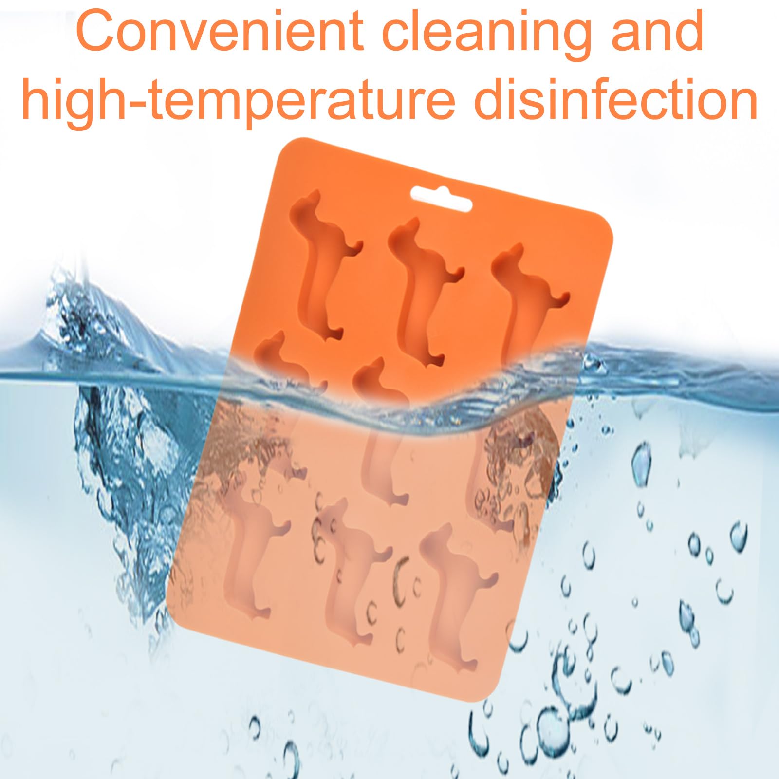 BPA-Free Silicone Dachshund Dog Shaped Ice Cube Trays - Reusable Ice Molds for Cocktails, Drinks & Candy Making - Perfect for Parties, Home Bars & DIY Treats