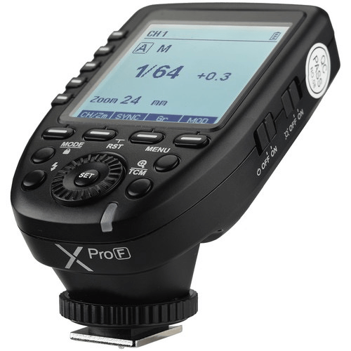 Godox XProF TTL Wireless Flash Trigger for Fujifilm X-T4, X-T3, X-T30 - Compatible with Fuji Cameras | Professional Off-Camera Flash System for Studio & Outdoor Photography