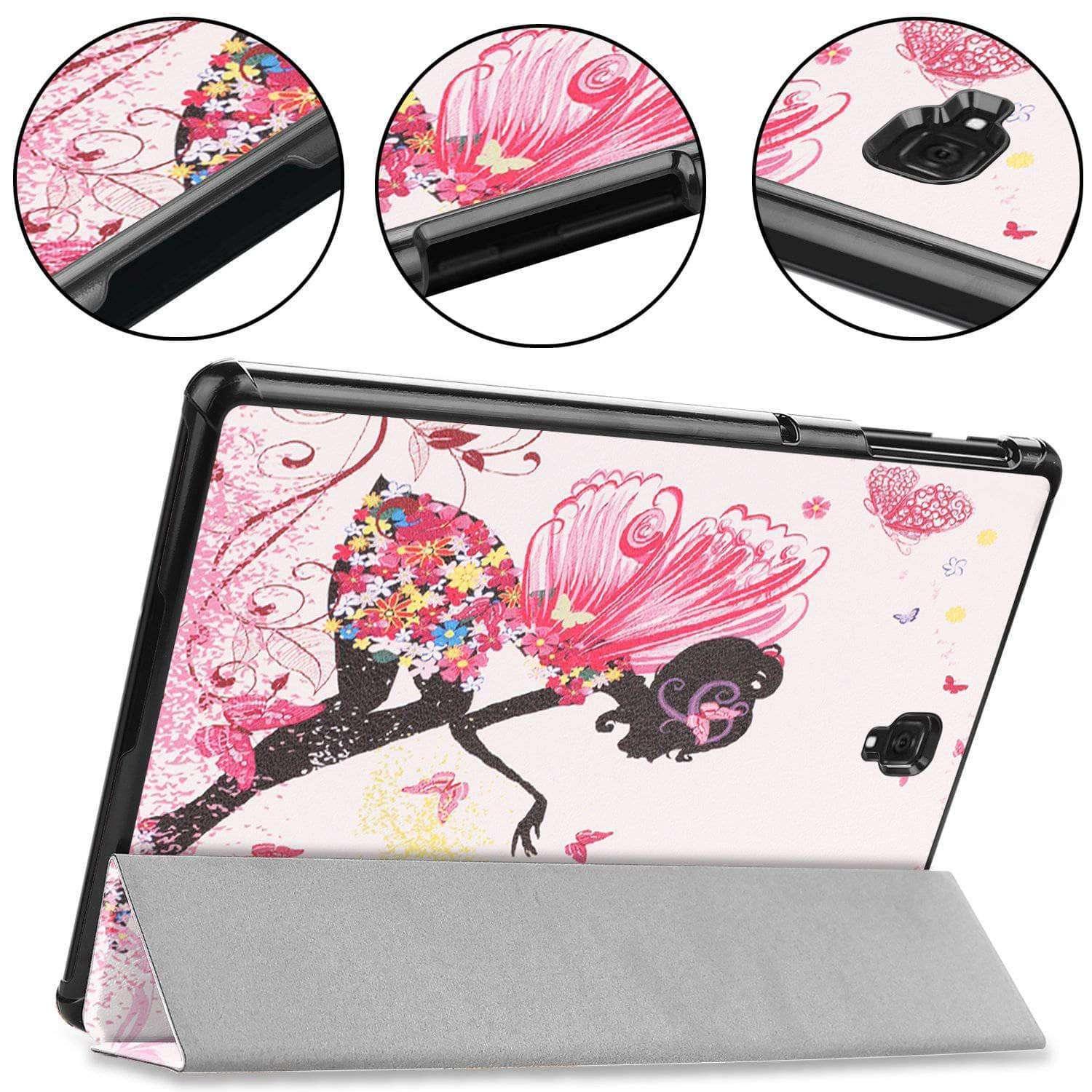 Premium Flip Case for Samsung Galaxy Tab S4 10.5 Inch - Slim Protective Cover with Auto Wake/Sleep - Perfect for Work, Travel & Home Use