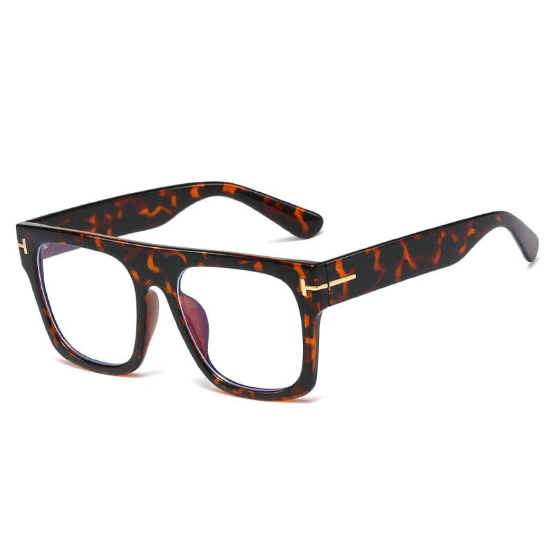 Alonso Unisex Rectangle Couple Glasses for Men & Women - Trendy Matching Eyewear for Date Night, Wedding, Anniversary Gifts & Couple Photos
