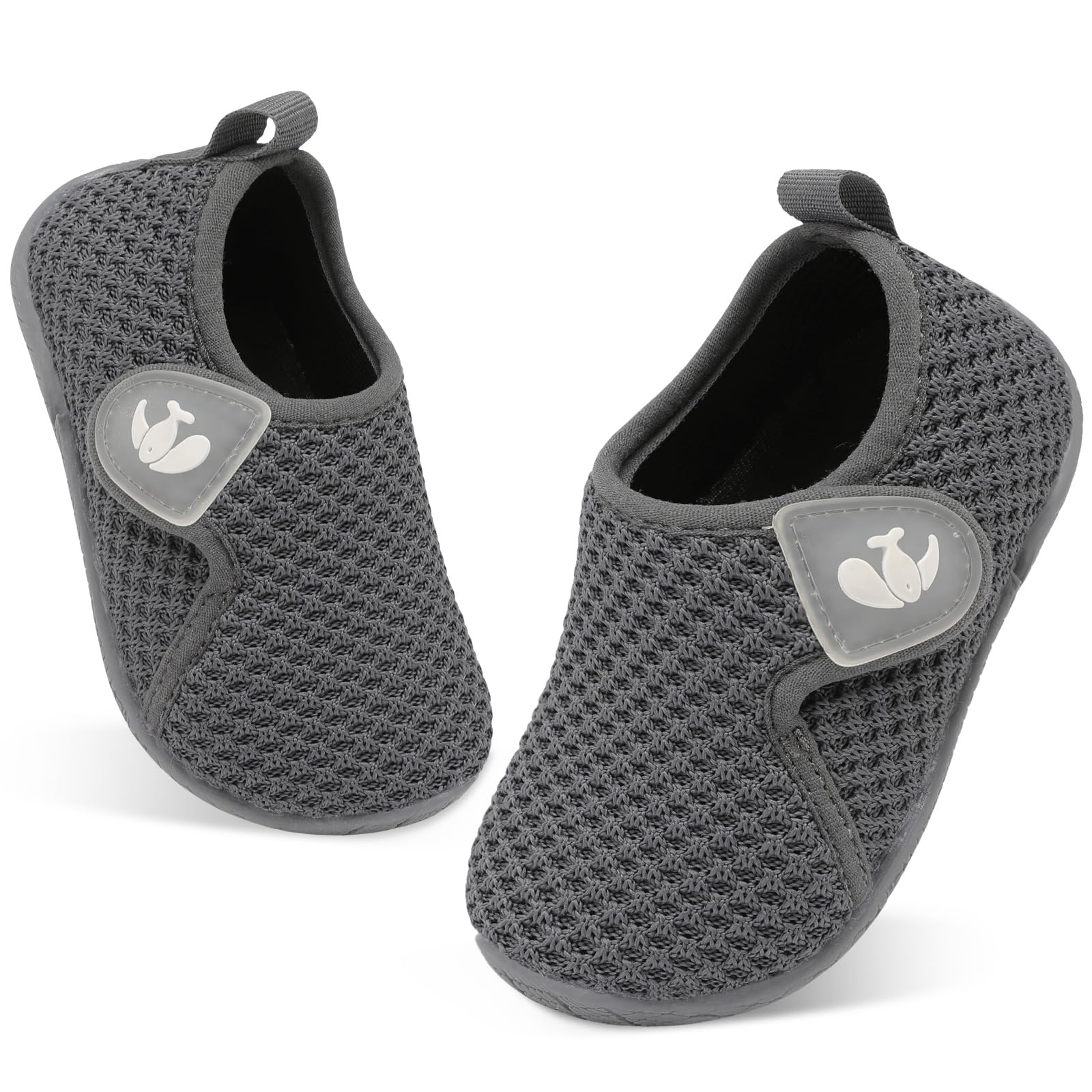 FEETCITY Toddler Slip-On Walking Shoes - Lightweight Barefoot Sneakers for Boys & Girls - Kids Sports & Casual School Shoes - Perfect for Playground, School & Everyday Wear