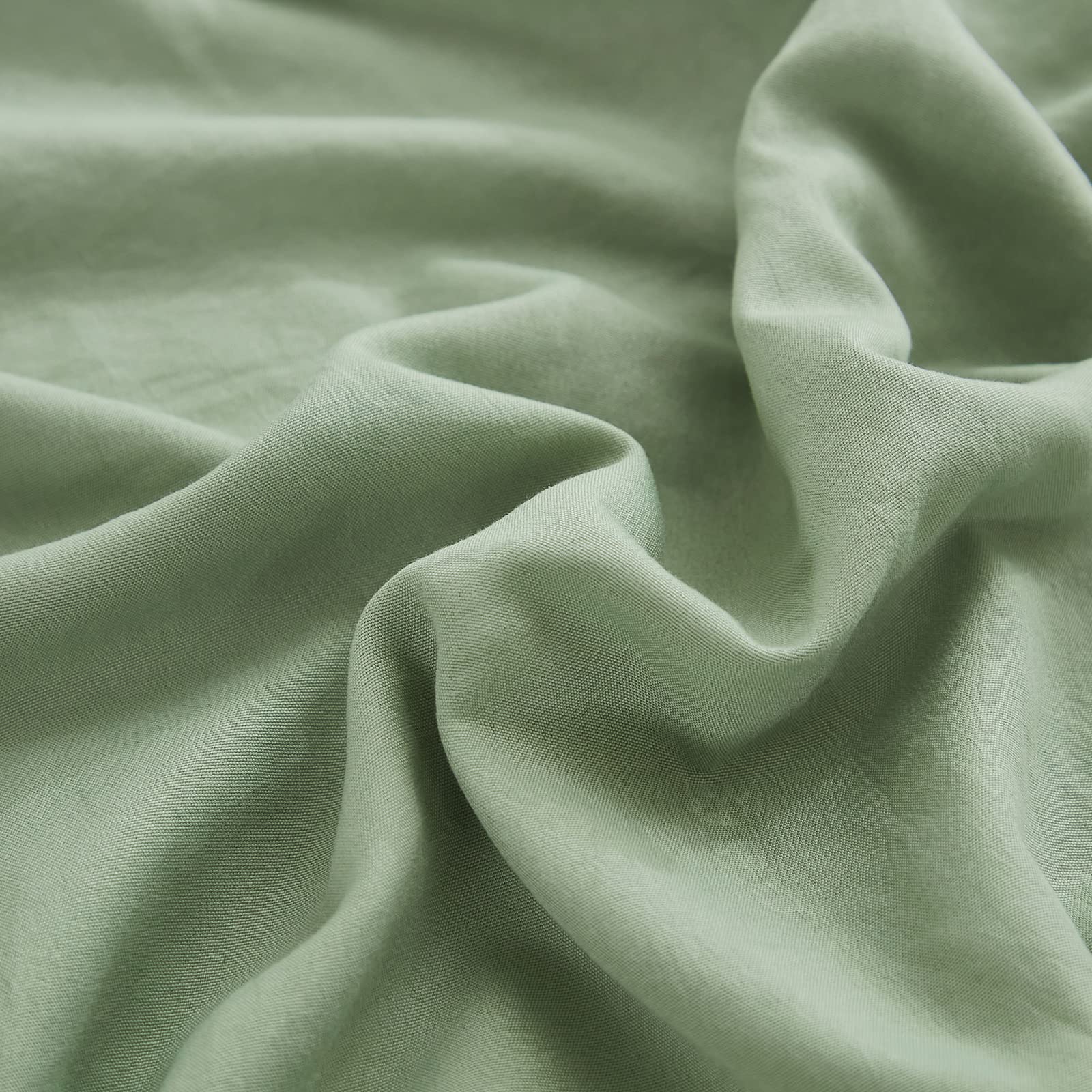 Sage Green Body Pillow Cover 20x54 Inches - Long Ruffled Pillowcase with Fringe, Shabby Chic Decor for Bedroom & Living Room - Soft & Cute Pillow Sham (1 Piece, Sea Green) - Perfect for Home Decor, Cozy Reading Nook, and Nursery Accent