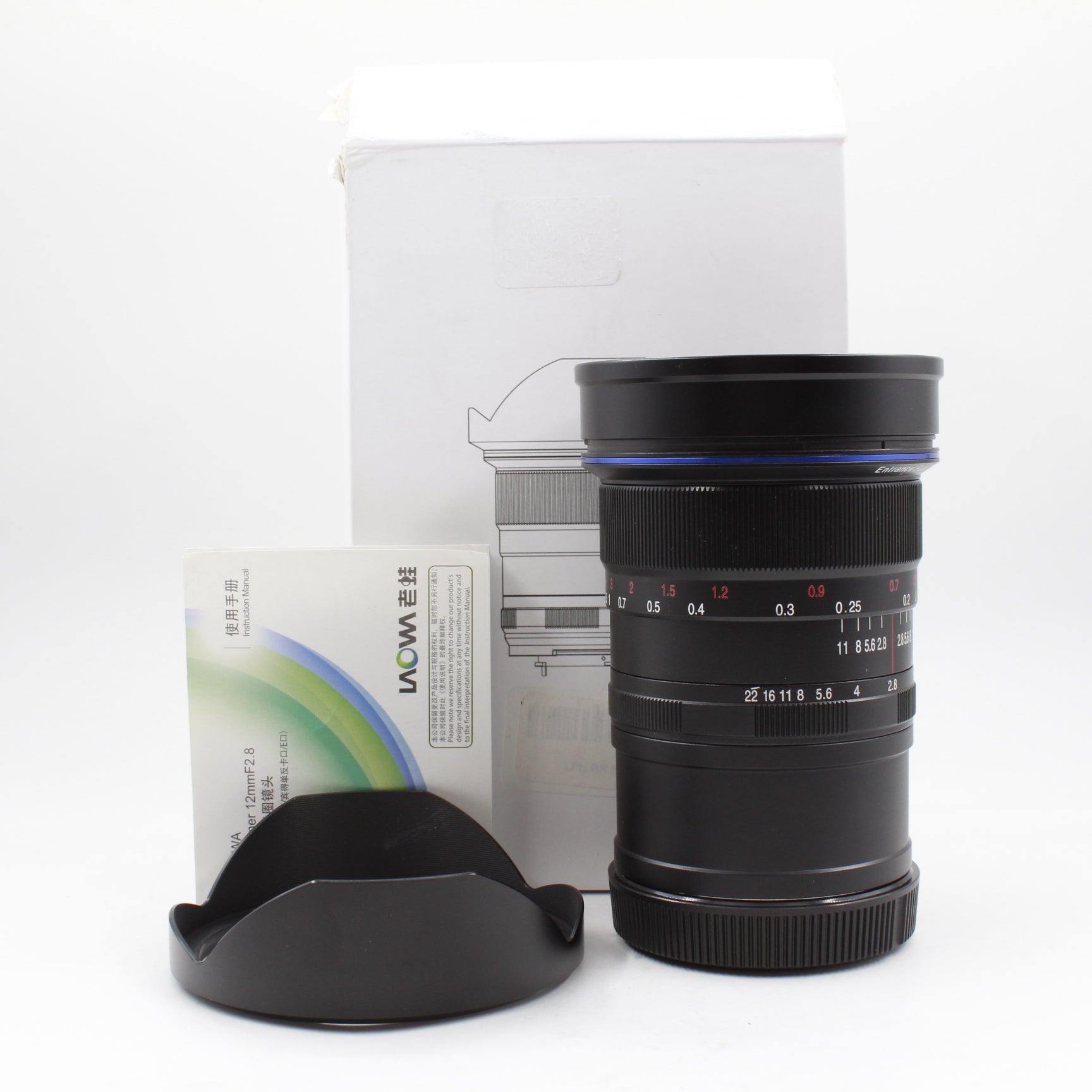 Open Box Excellent Condition Laowa 12mm f/2.8 Zero-D Wide Angle Lens for Canon RF Mount - Perfect for Landscape, Architecture & Astrophotography