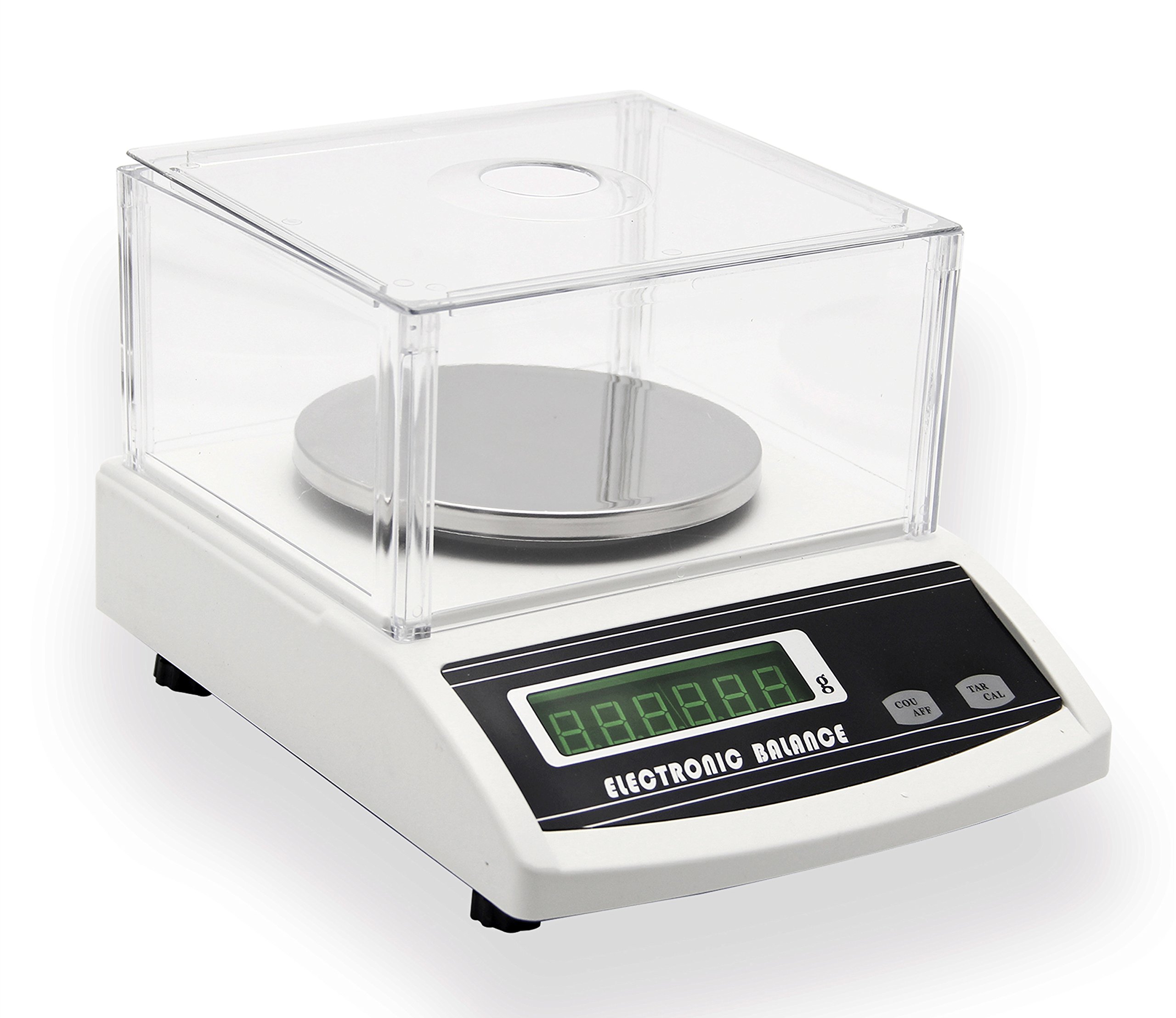NEWTRY 200g x 0.01g High Precision Digital Analytical Lab Scale - Industrial Counting Scale for Jewelry, Gold, Powder & Small Parts (Portable Milligram Balance for Laboratories, Pharmacies & Science Labs)