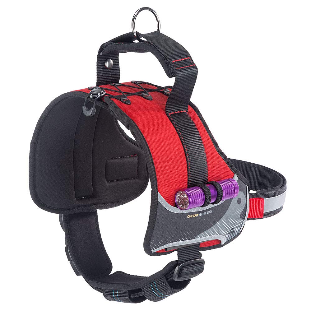 Hercules Extra Large Dog Harness - Adjustable, Padded & Scratchproof for Large Dogs | Reflective Night Visibility with Handle | Perfect for Walking, Hiking & Outdoor Adventures