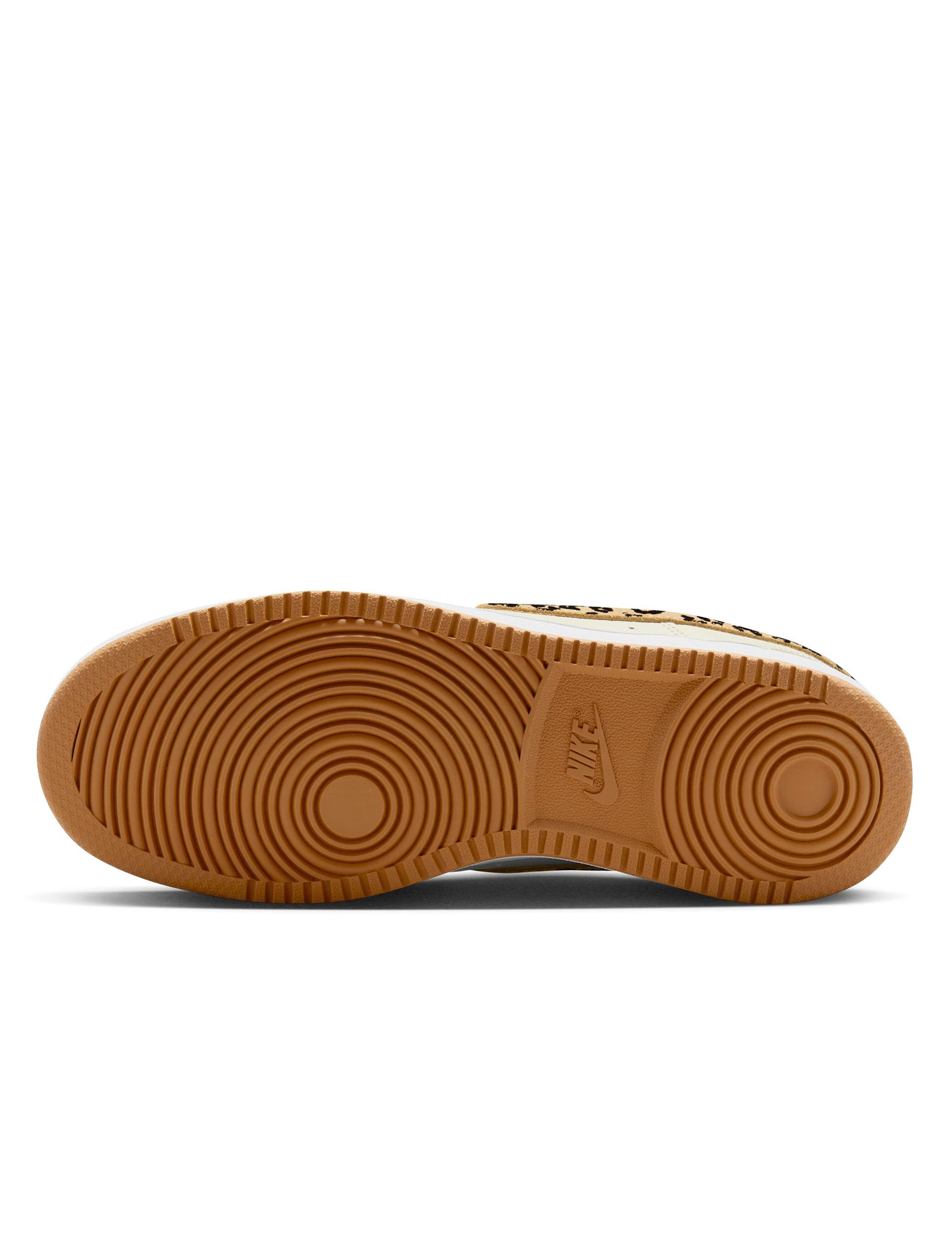 Nike Court Vision Low Sneakers for Men - Sail/Black/White/Flax Colorway | Classic Casual Shoes for Everyday Wear, Gym, and Street Style Fashion