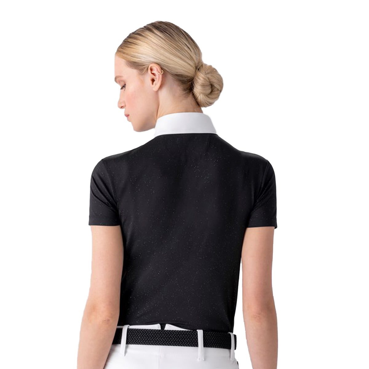 Equiline Women's GliteG Competition Polo Shirt - Breathable Equestrian Riding Top for Show Jumping & Dressage - Perfect for Horseback Riding & Training