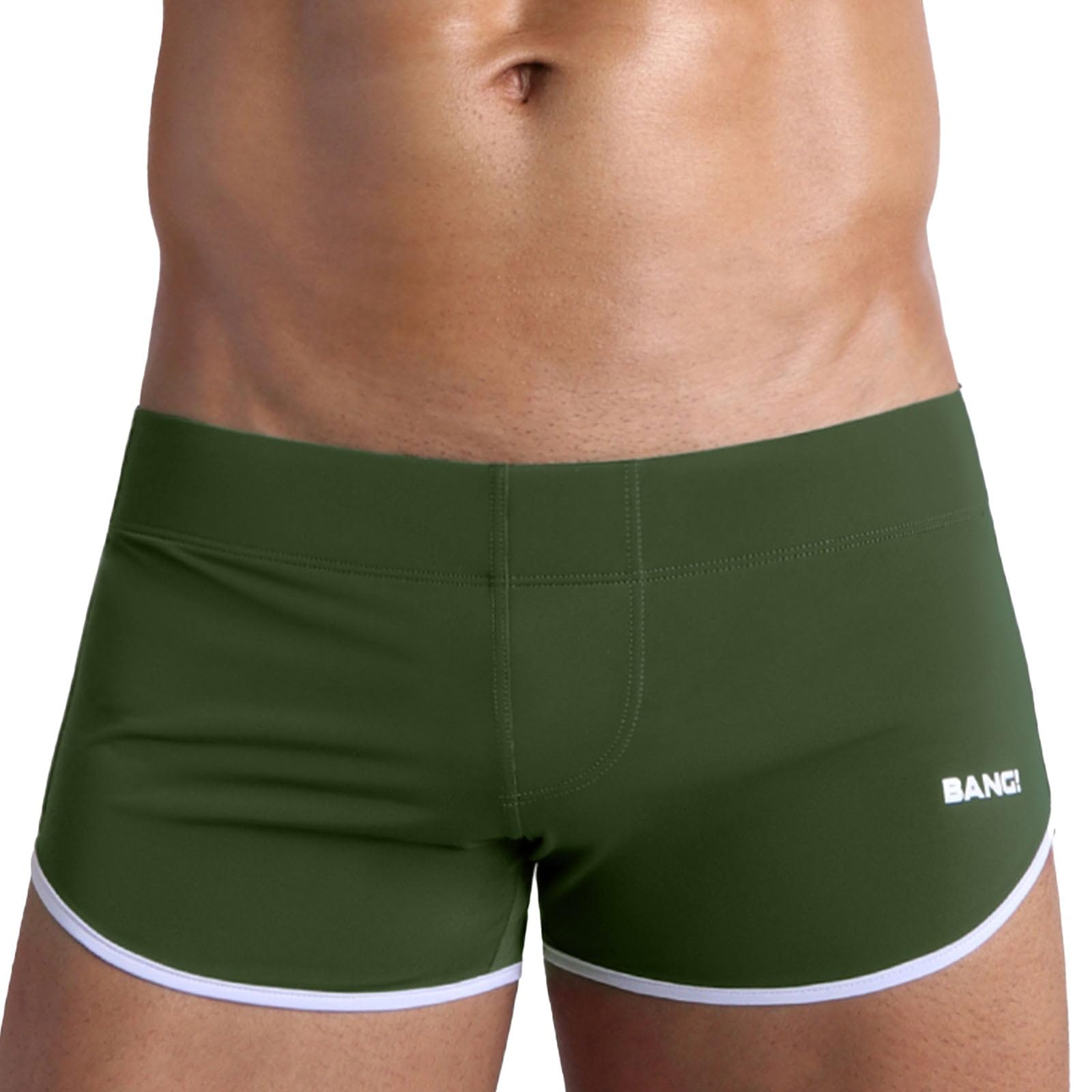 Bang Men's Swimwear - Quick-Dry Swim Shorts with Sexy Retro Fit - Perfect for Beach, Pool & Summer Vacations