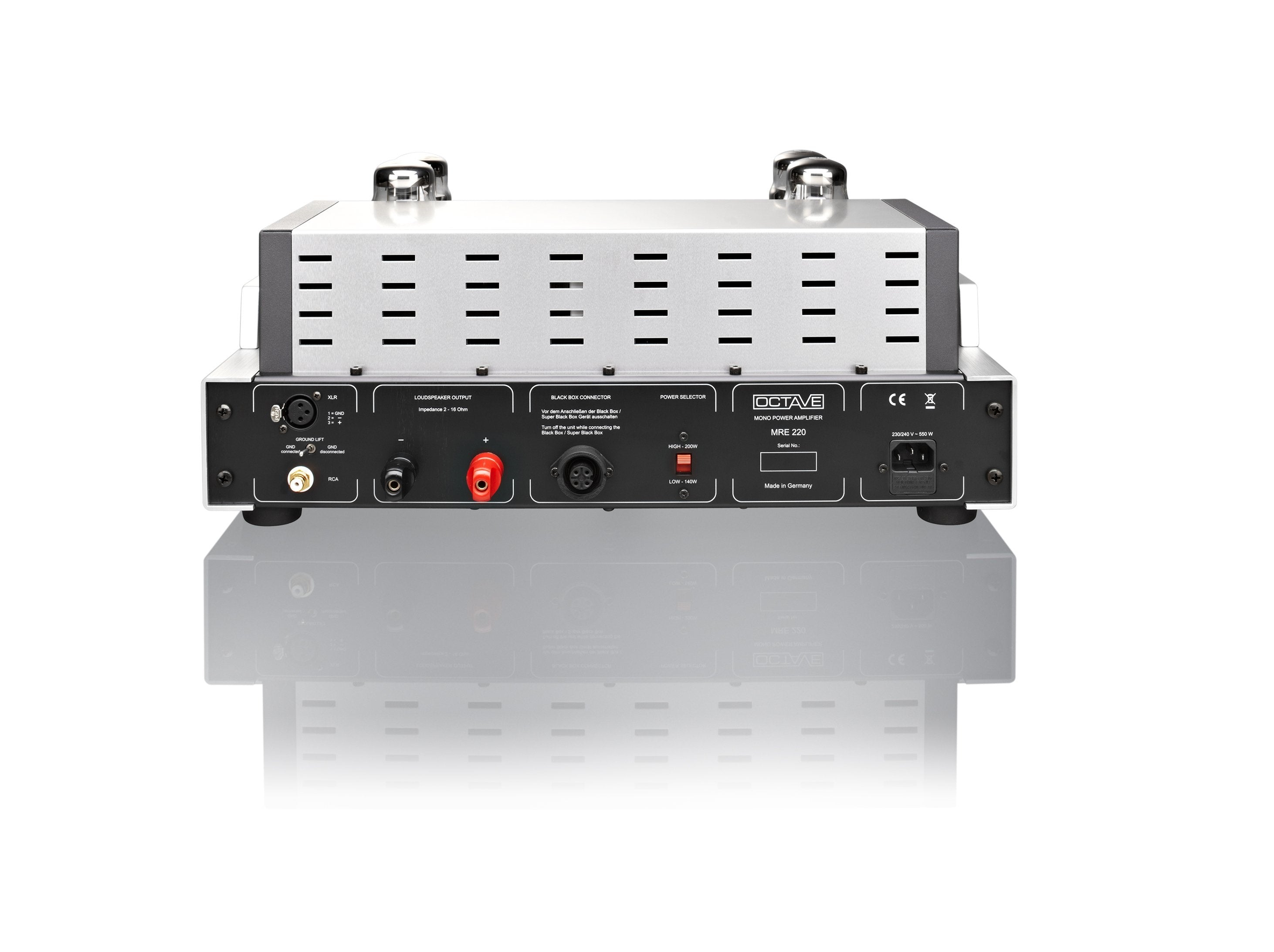 Octave MRE 220 Mono Power Amplifier (Pair) - High-End Audio Amplifier for Home Theater & Stereo Systems - Perfect for Audiophiles & Music Enthusiasts