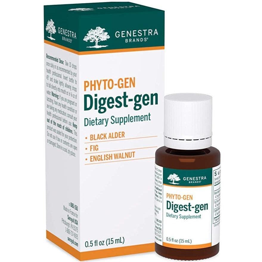 Genestra Digest Gen 15ml - Natural Digestive Support Supplement for Gut Health & Digestion | Ideal for Travel, After Meals & Digestive Discomfort Relief