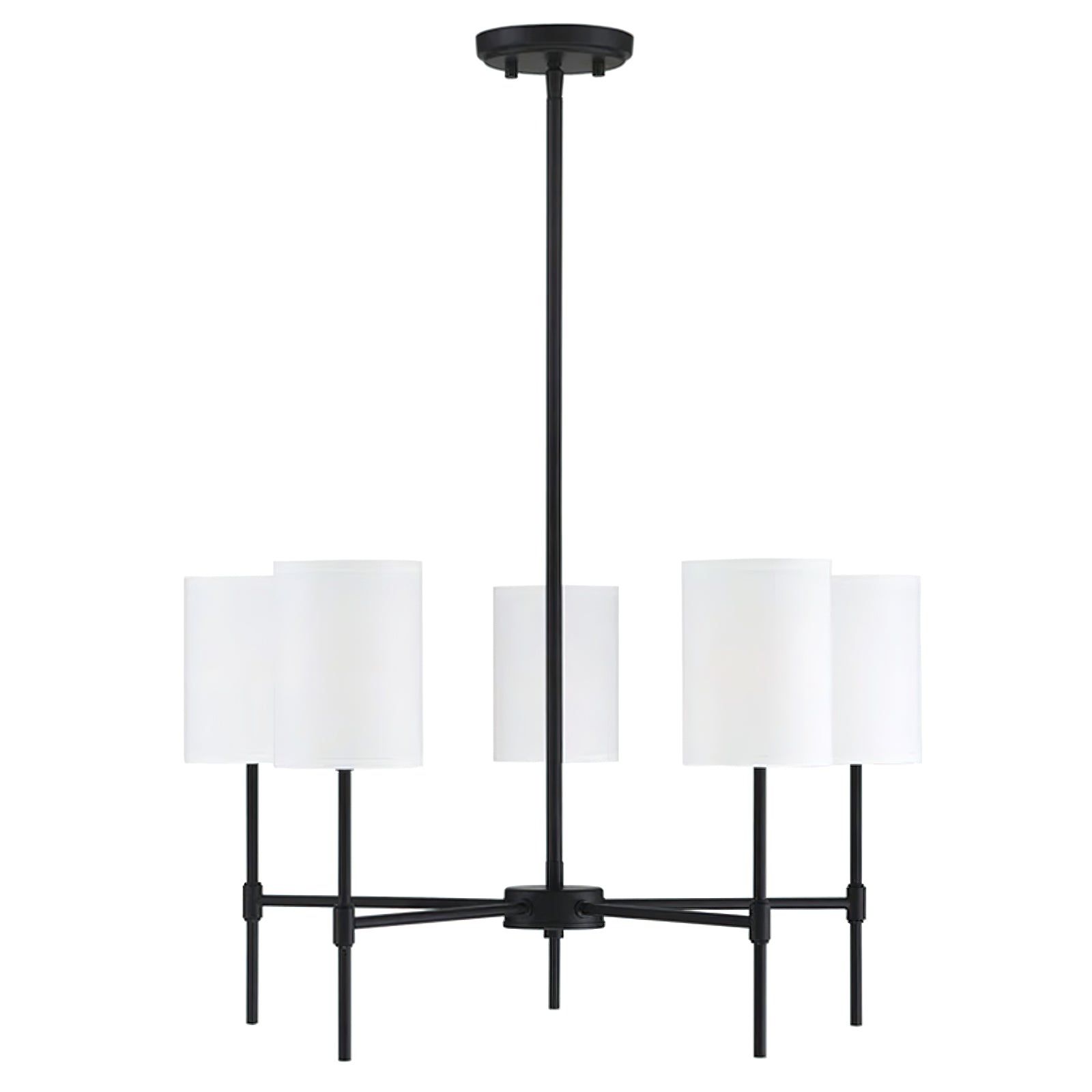 Camila Crystal Chandelier - Elegant Modern Ceiling Light Fixture for Dining Room, Living Room & Bedroom | Perfect for Home Decor & Wedding Events