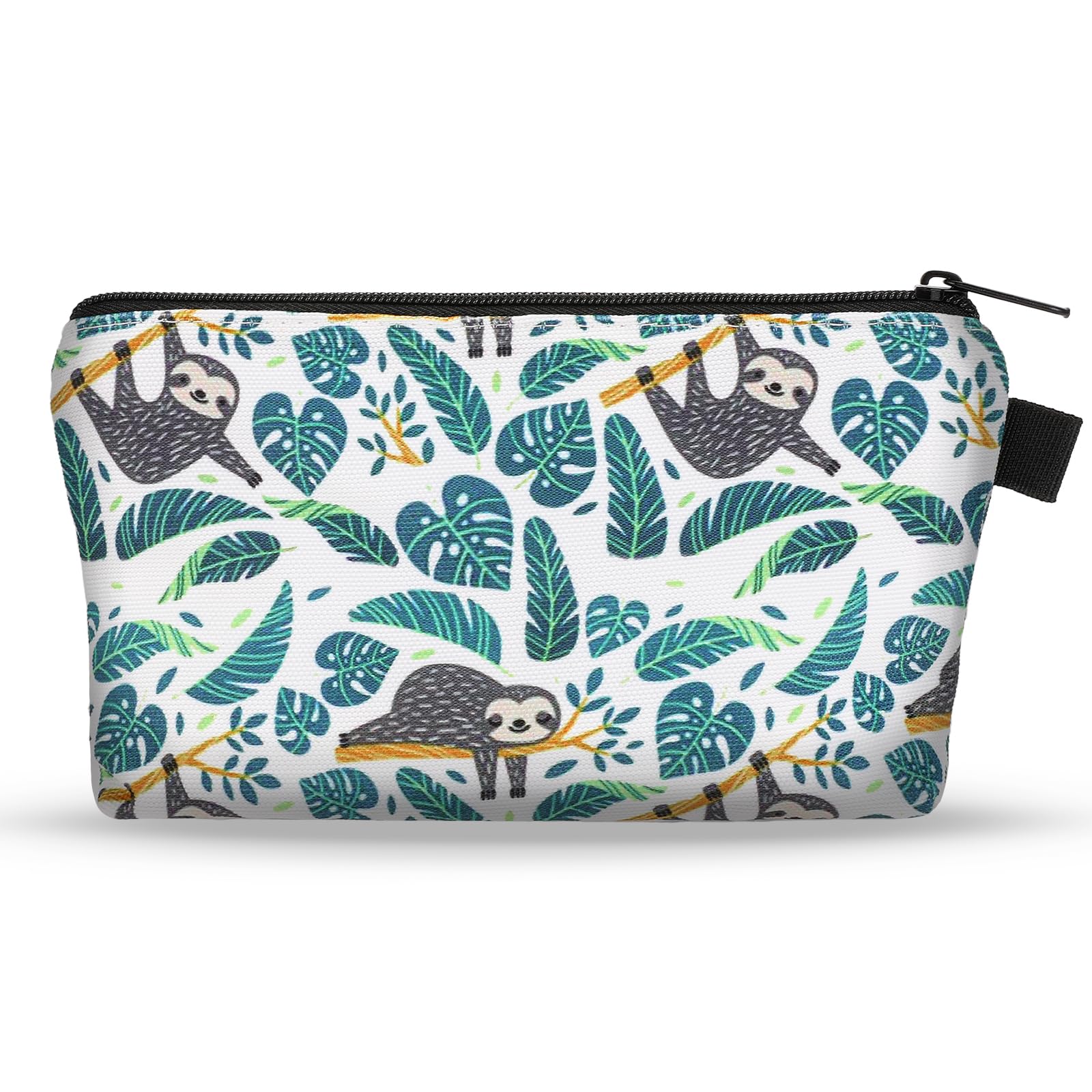 Waterproof Sloth Makeup Bag for Women - Travel Toiletry Organizer & Gift