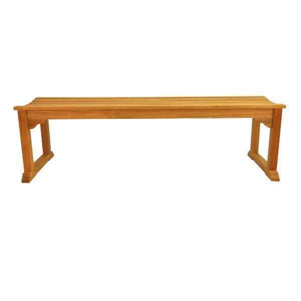 Mason 3-Seater Backless Bench - Solid Wood Outdoor Patio Furniture for Garden, Deck, or Porch Seating