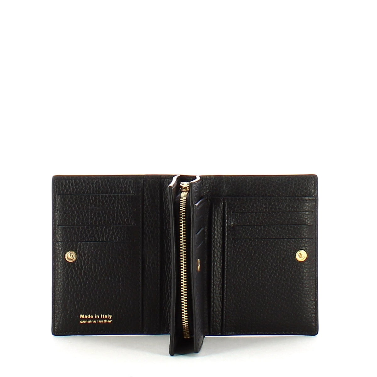 Florentine Leather Small Velvet Wallet in Black | P0000D1018230 | Perfect for Everyday Use & Gifts