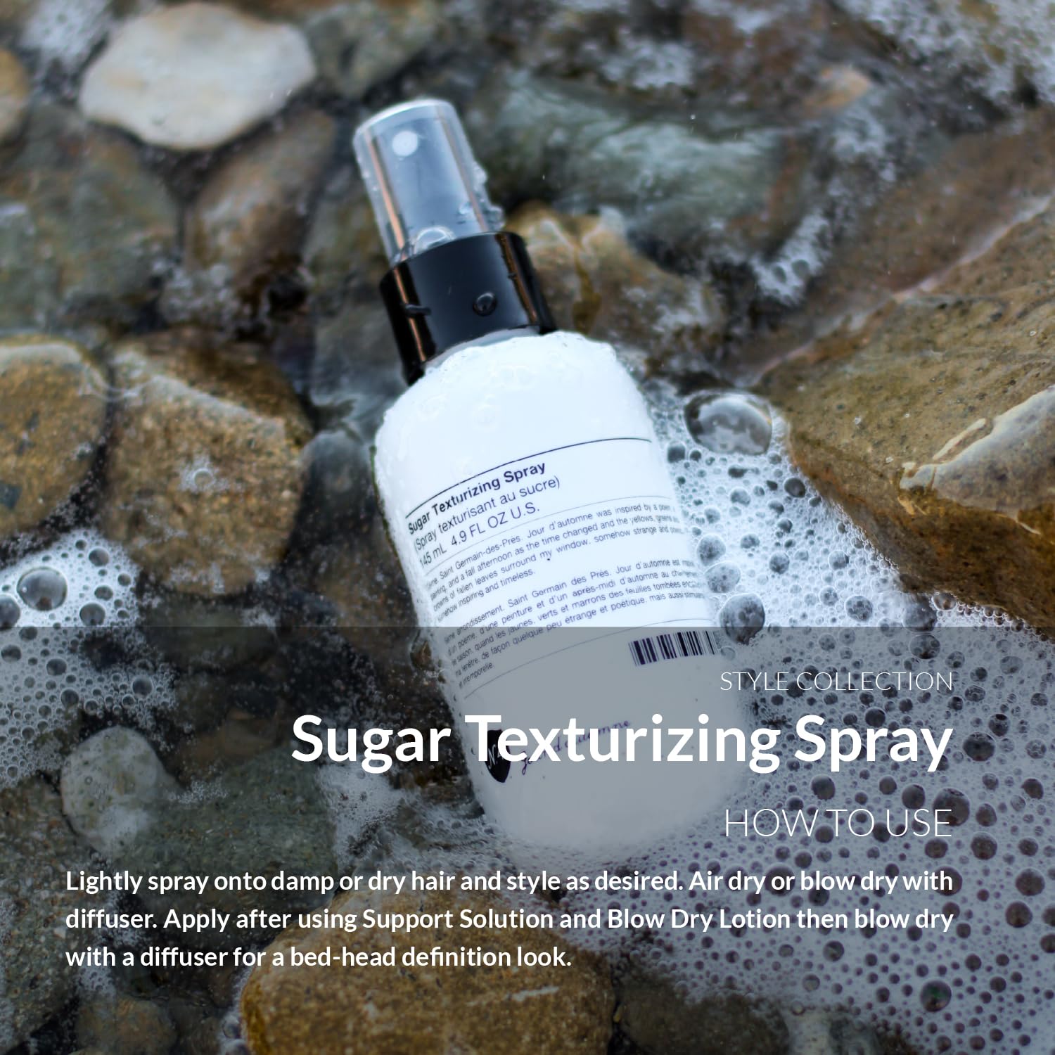 Best Sugar Texture Spray for Wavy Hair - Volumizing & Texturizing Hair Spray (4.9 oz) - Perfect for Beach Waves, Everyday Styling & Natural Hair Texture Enhancement