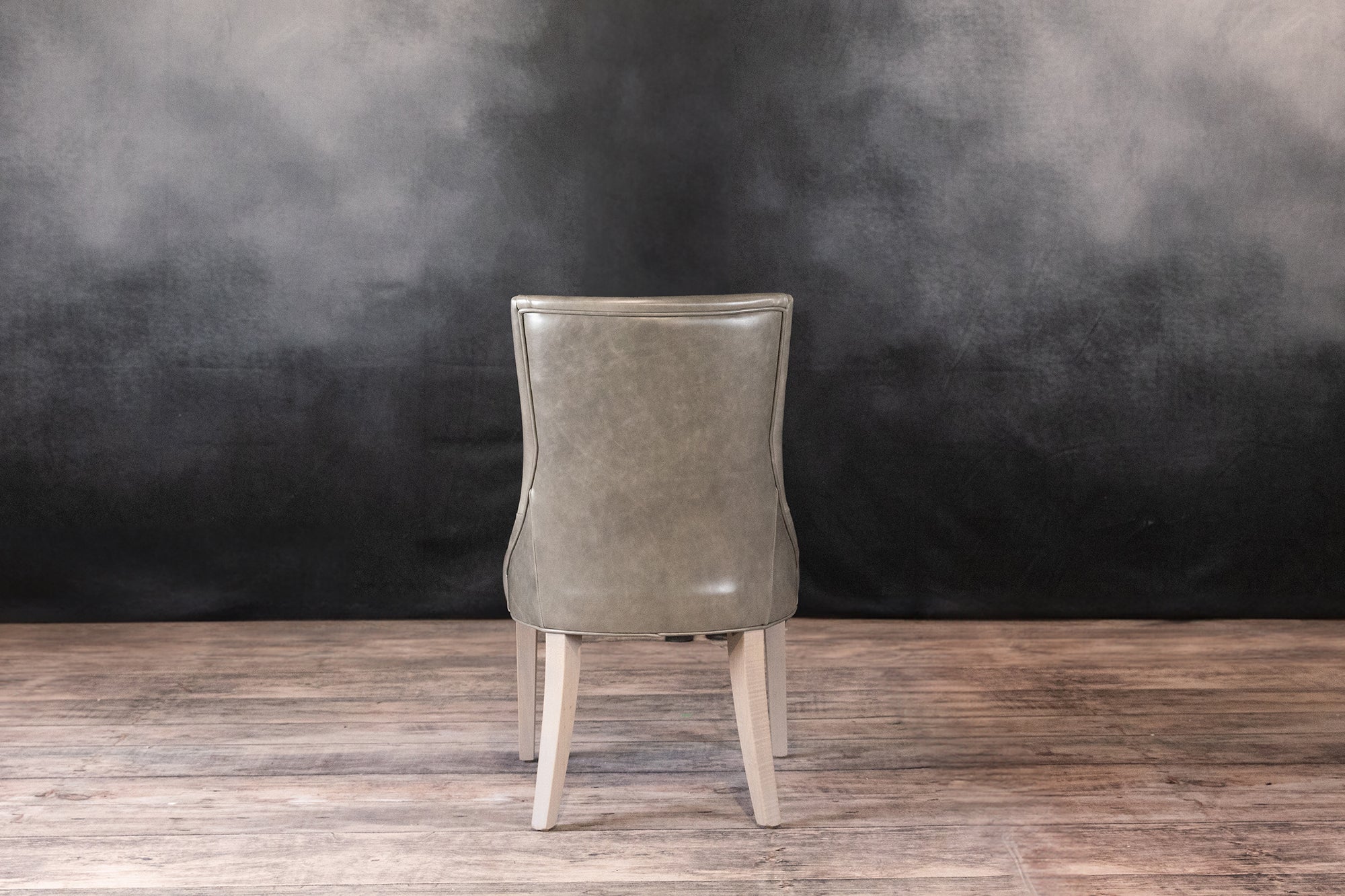 VIENNA DINING CHAIR - Modern Wooden Kitchen Chairs Set of 2, Comfortable Upholstered Seat for Dining Room, Kitchen, Restaurant & Home Decor