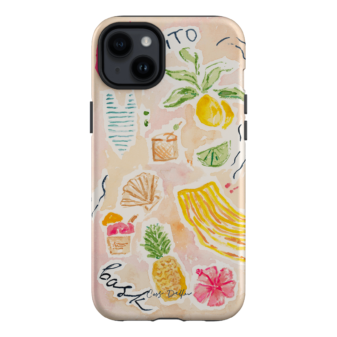 Stylish Summer Floral Phone Case - Trendy Protective Cover for iPhone & Samsung - Perfect for Beach, Vacation & Outdoor Activities