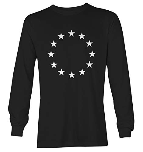 Circle of Stars - Black - Long Sleeve